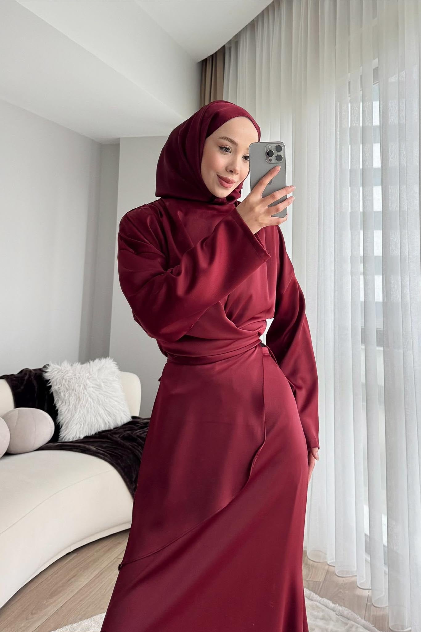 Woven Tweed Skirt Suit Navy Blue