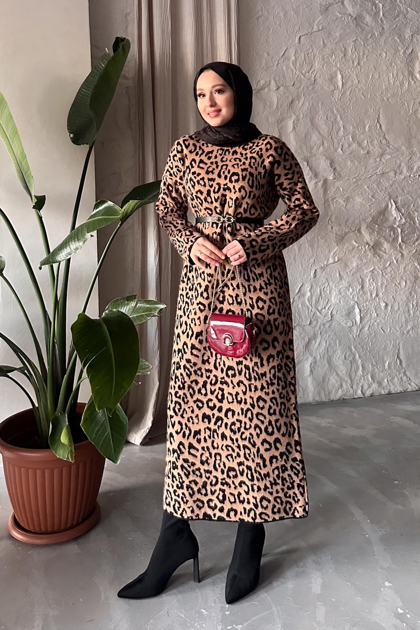 Jessica Knit Dress Saxe