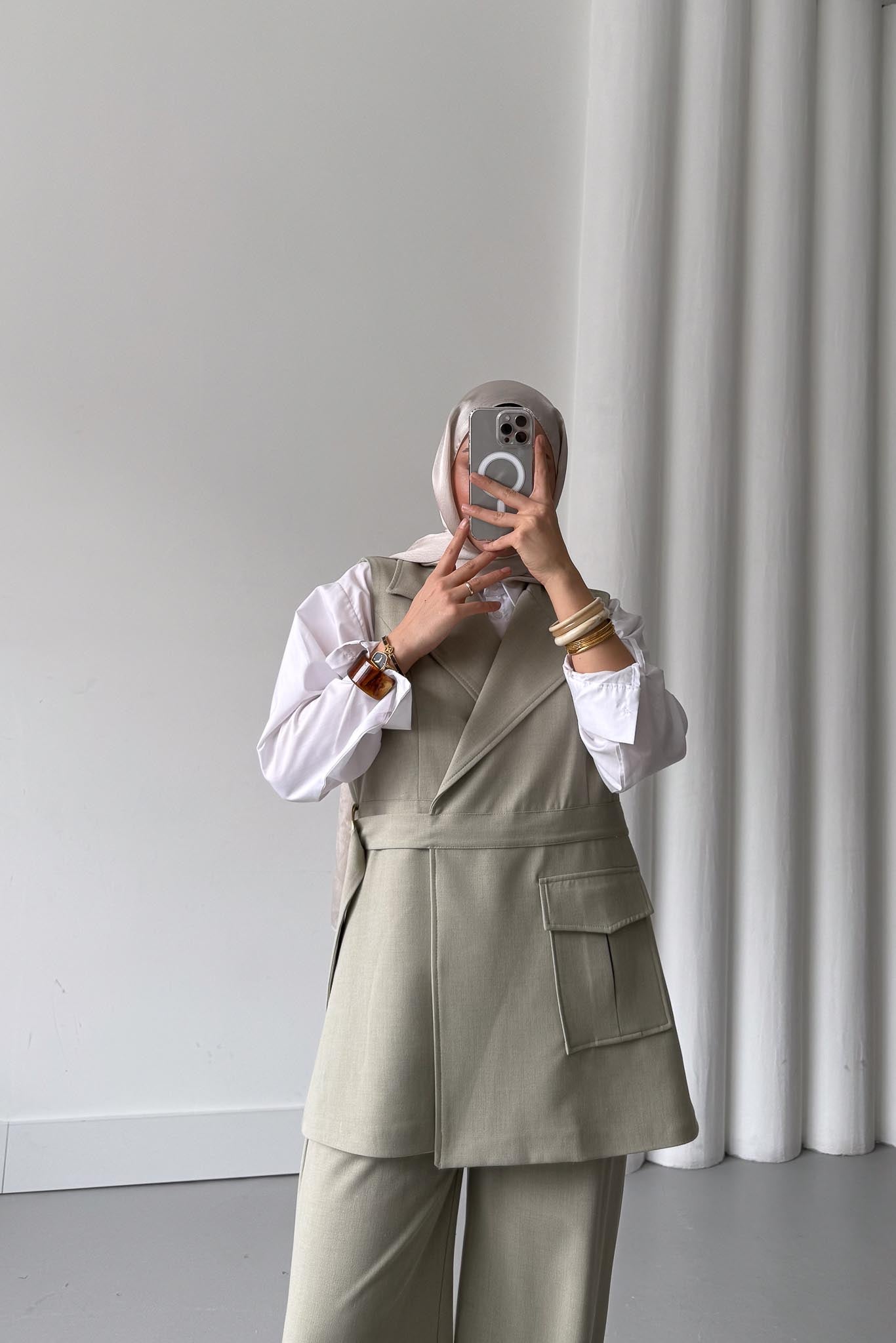 Marsel Mercerized Set Gray