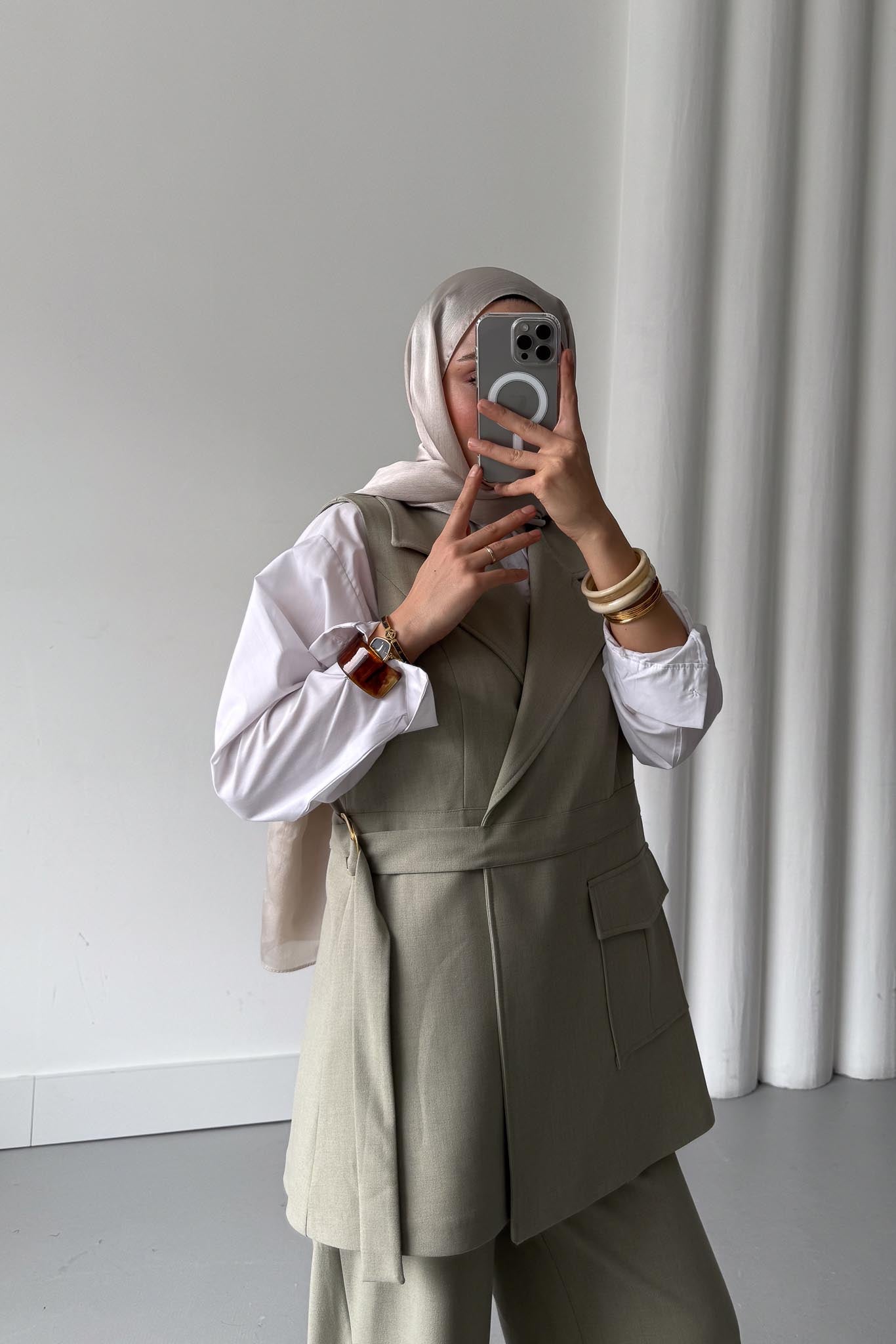 Marsel Mercerized Set Gray