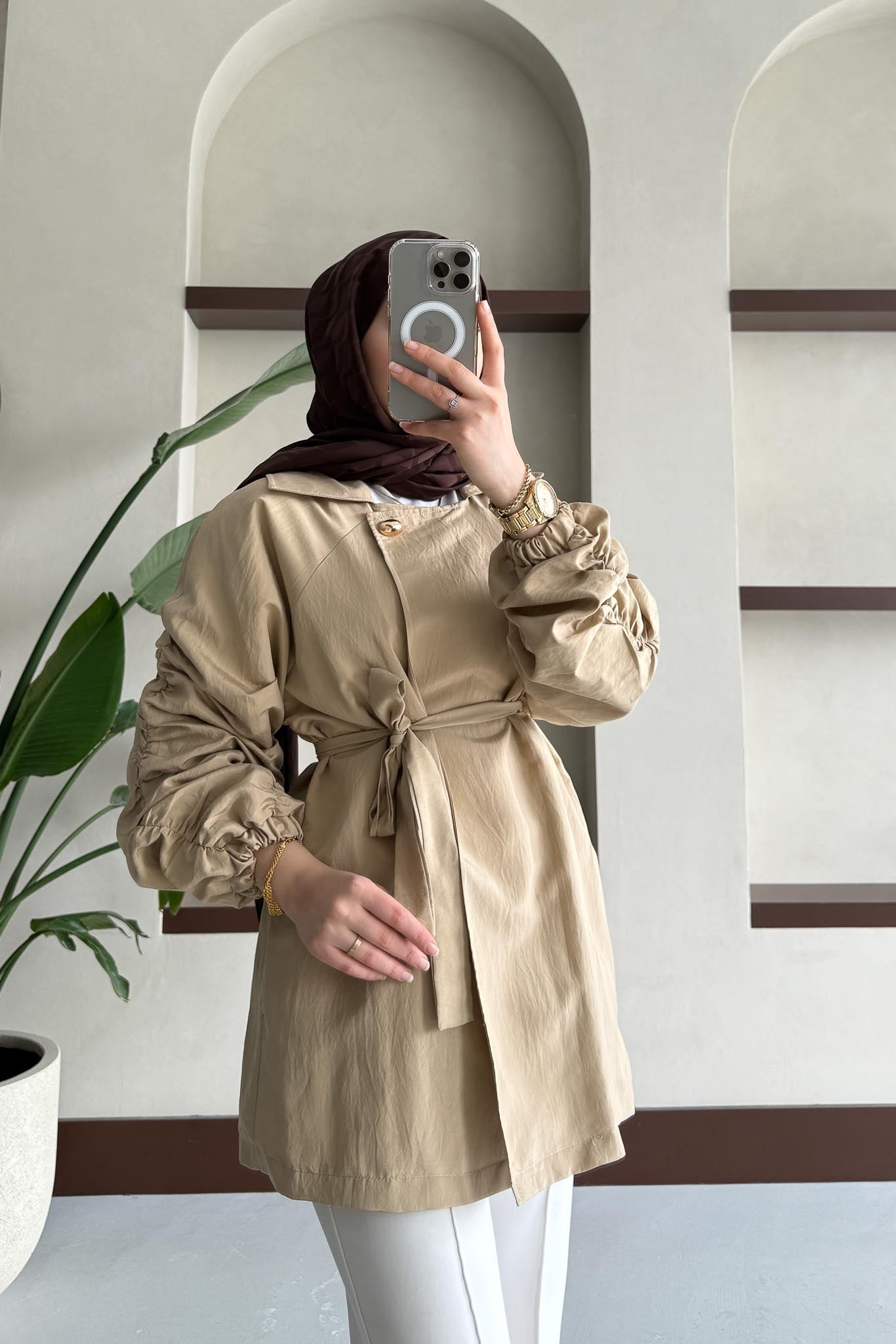 Ajda Pleated Skirt Set Petrol