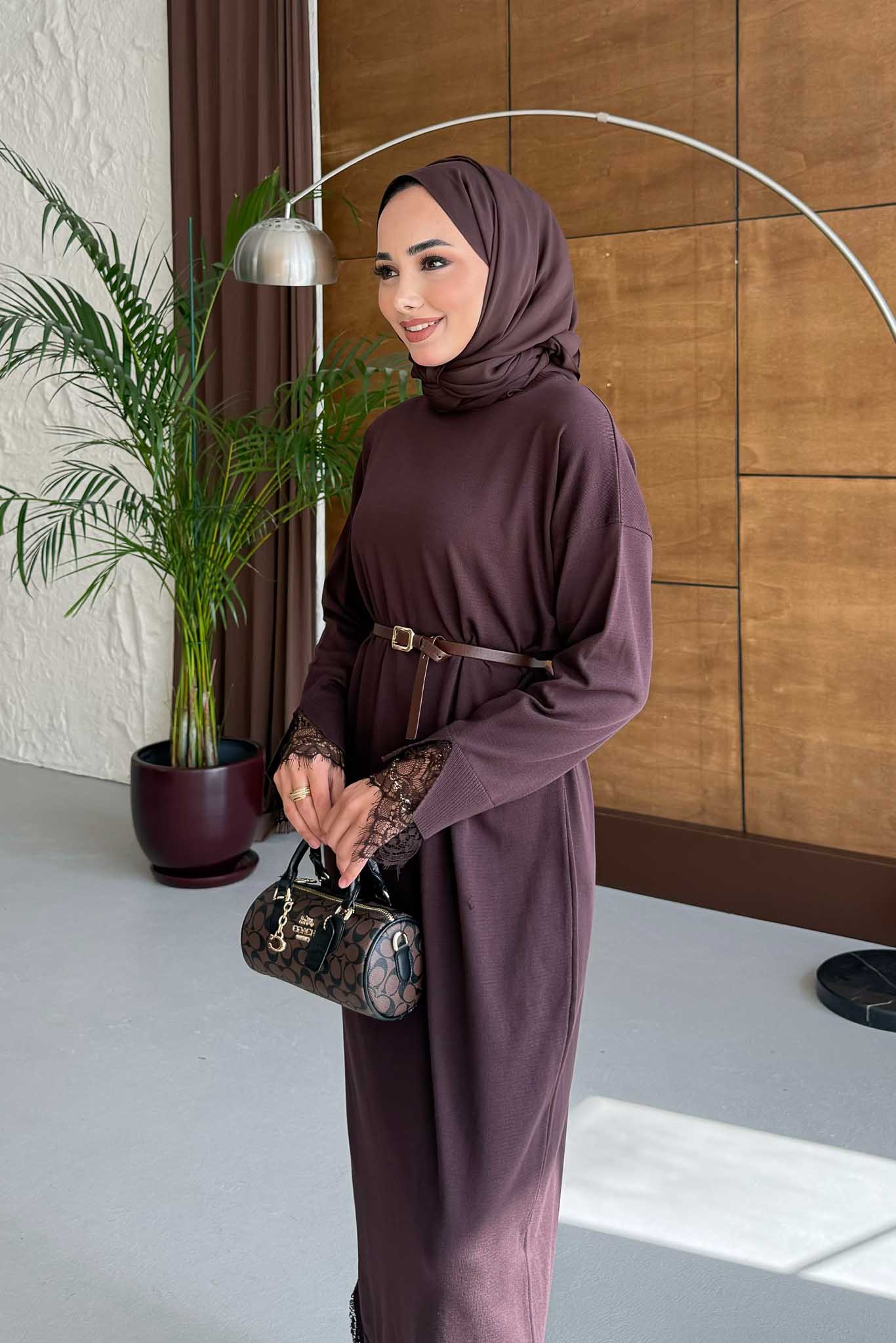 Ajda Pleated Skirt Set Petrol