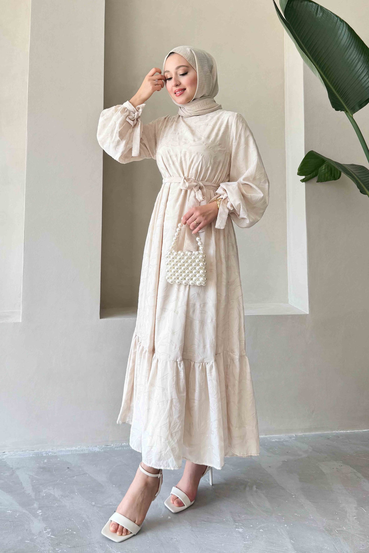 Alaçatı Dress White