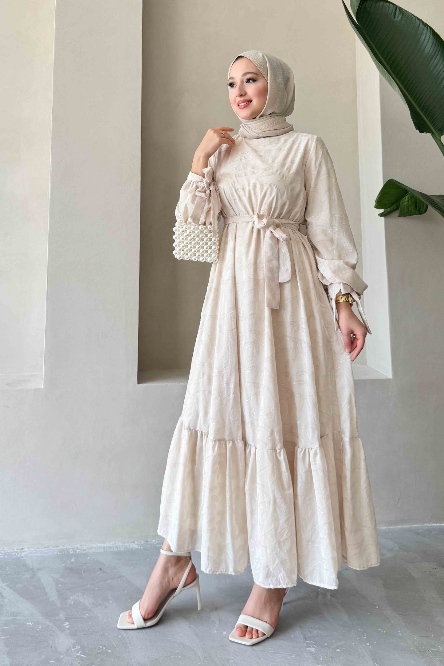 Alaçatı Dress White