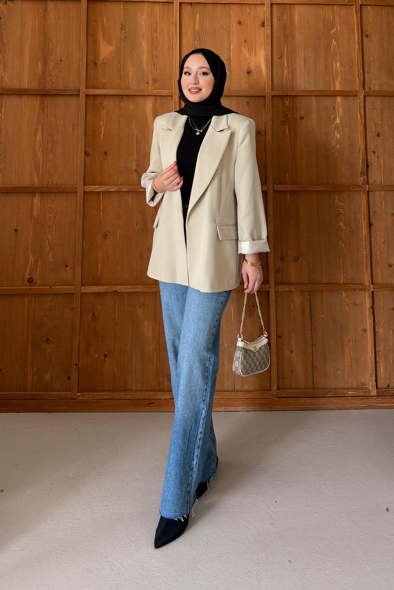 Jessica Knit Dress Saxe