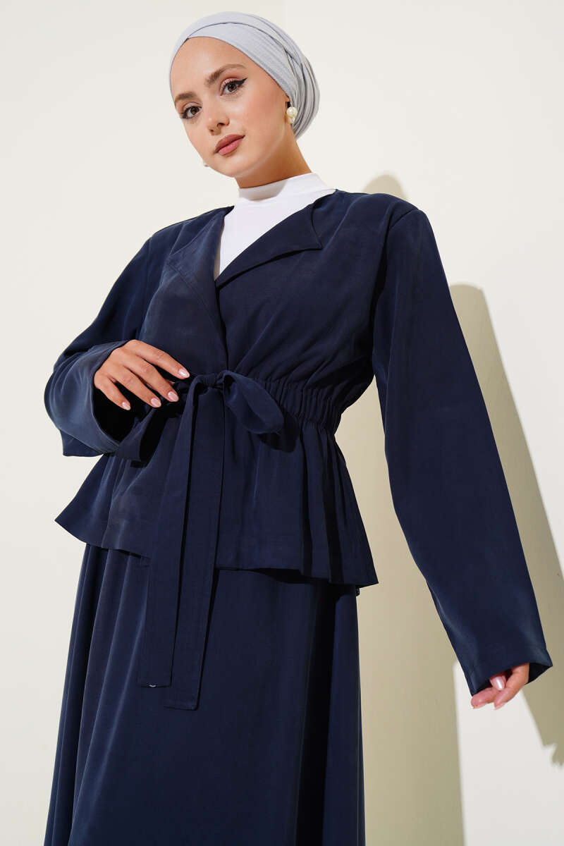 Prime Trench Coat Navy Blue