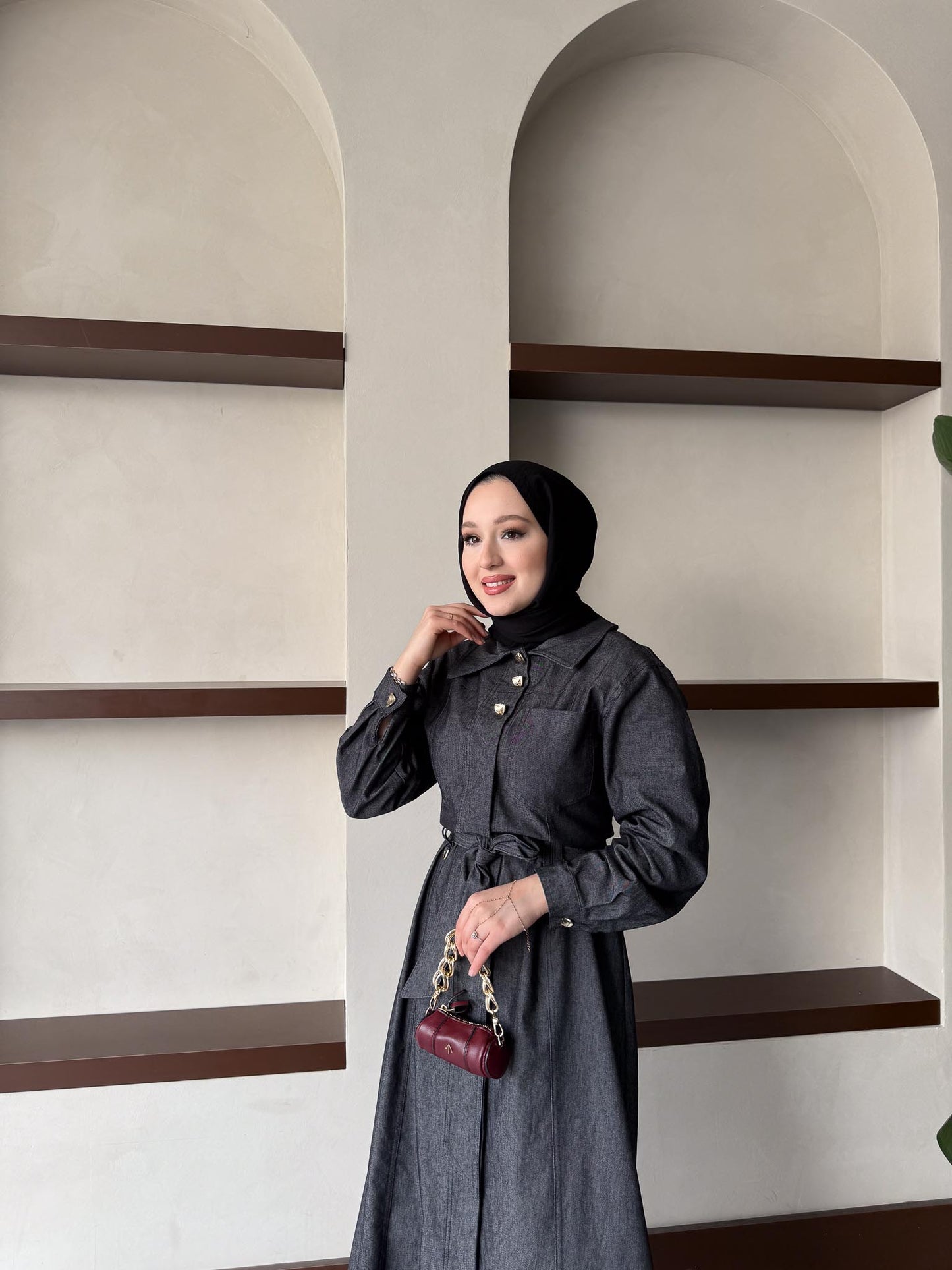 Lizya Denim Dress Blue