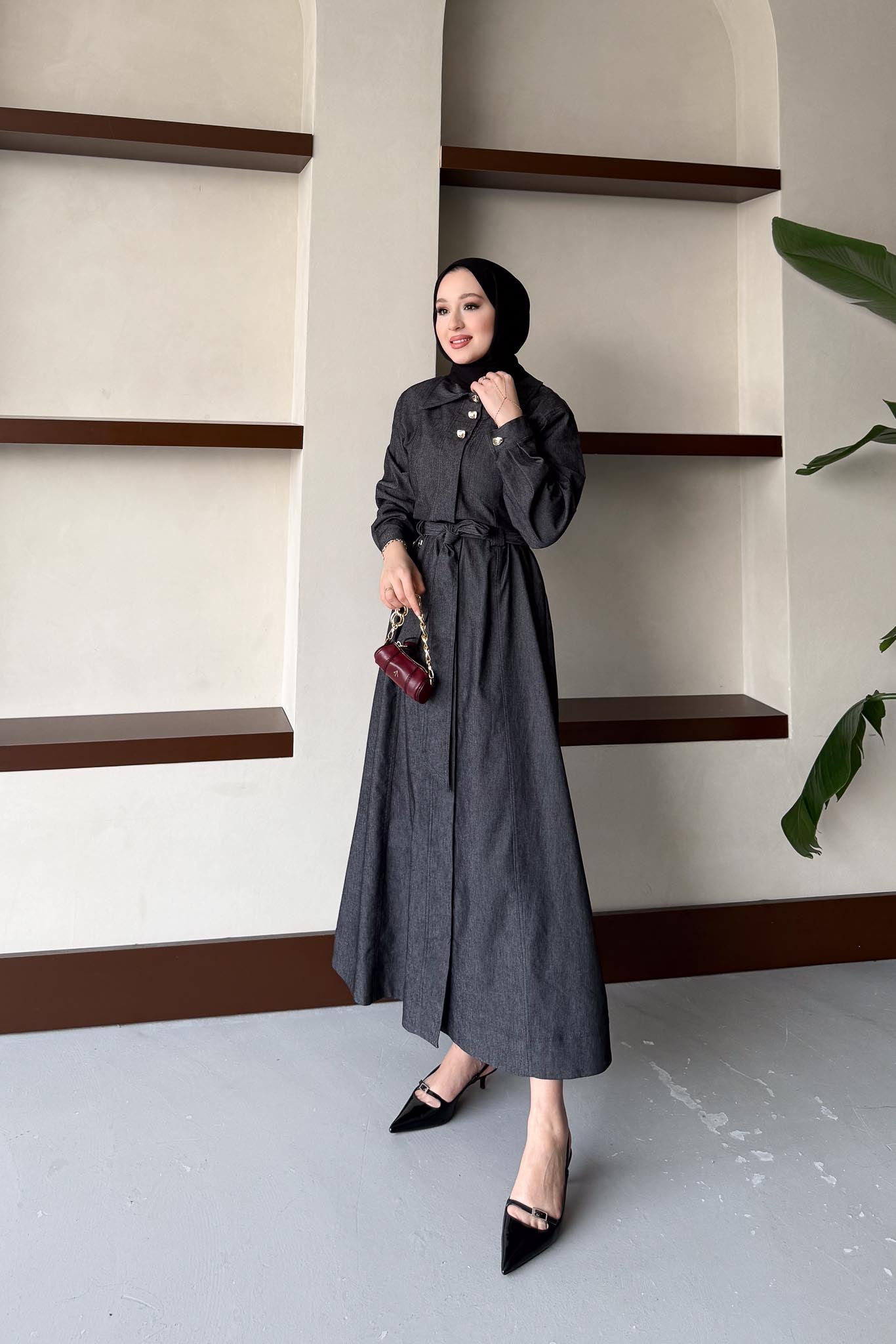 Lizya Denim Dress Blue