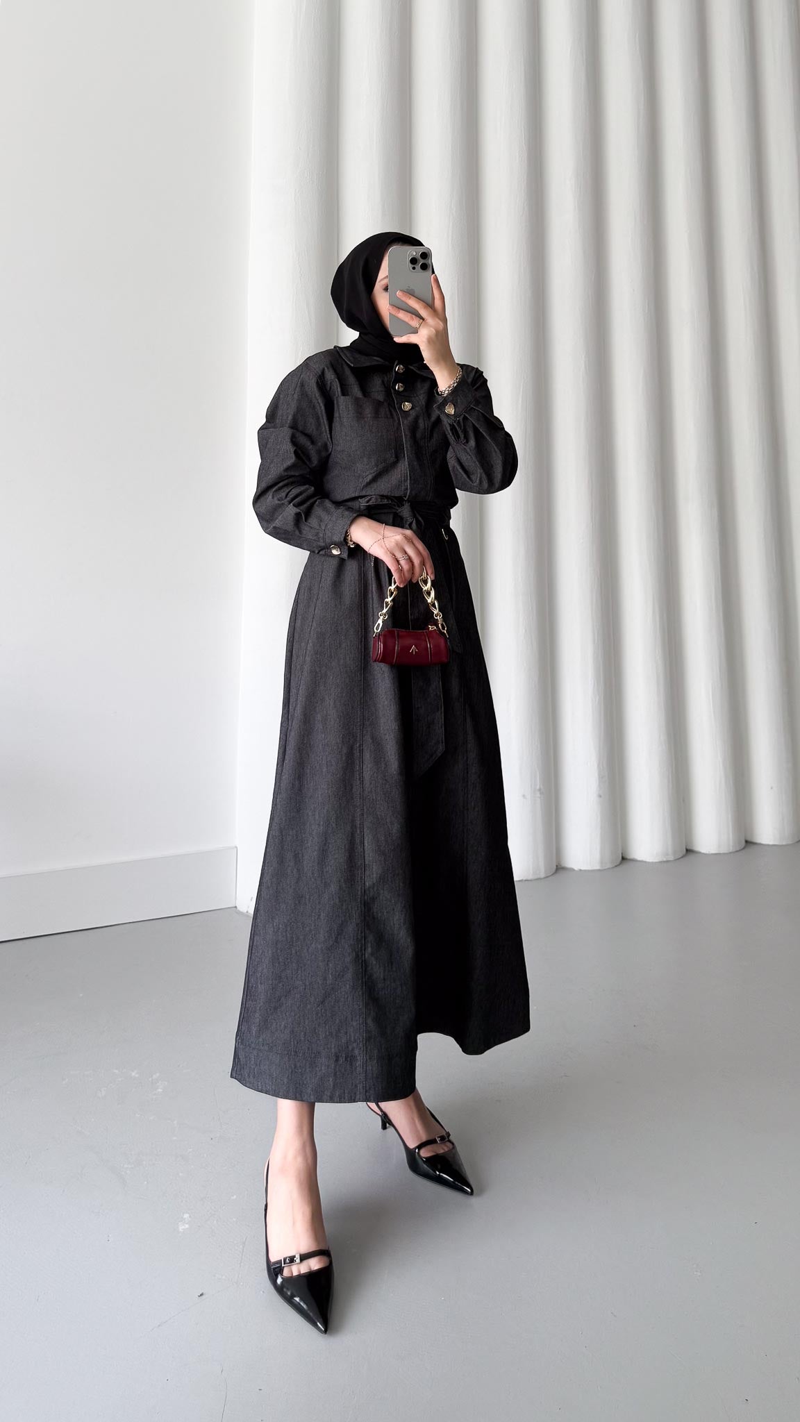 Lizya Denim Dress Blue