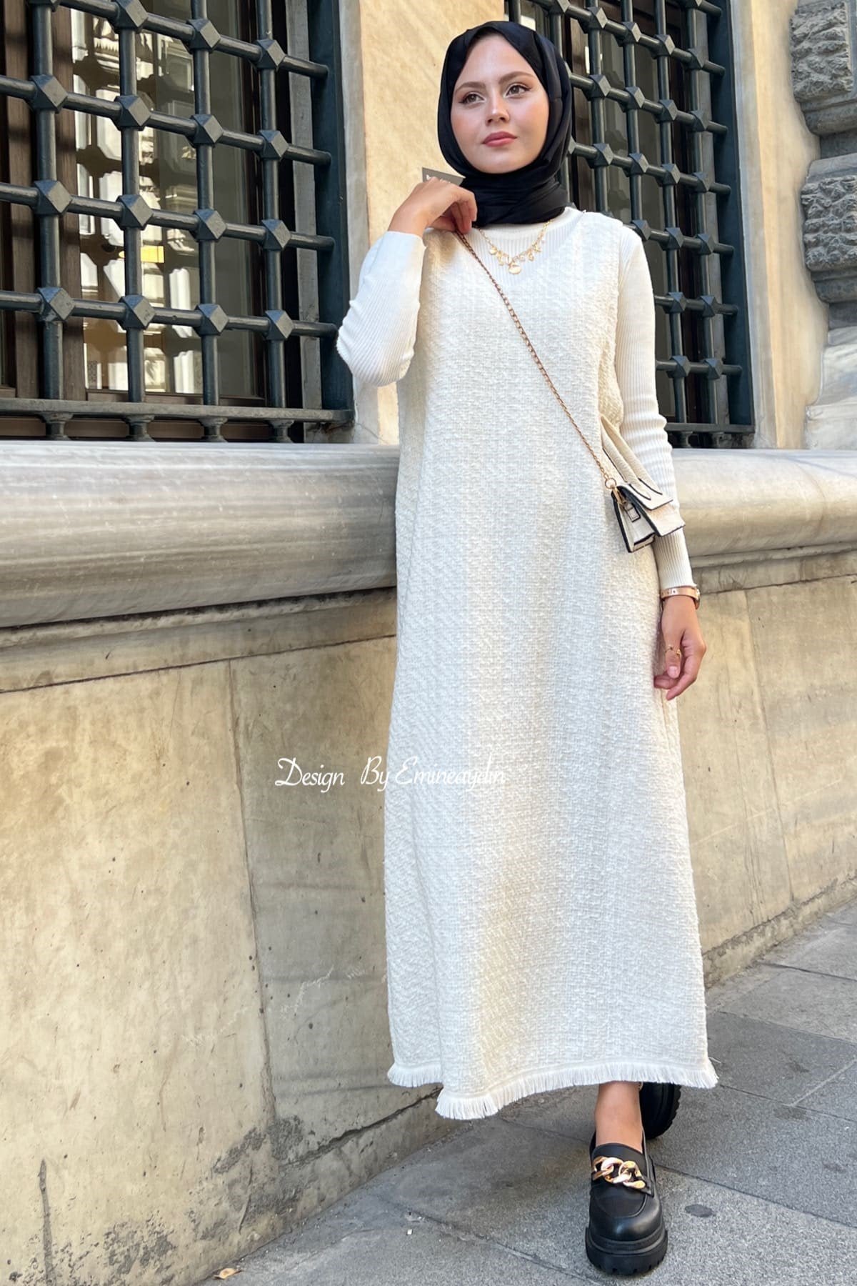 Dokuma Tüvit Jile Bej