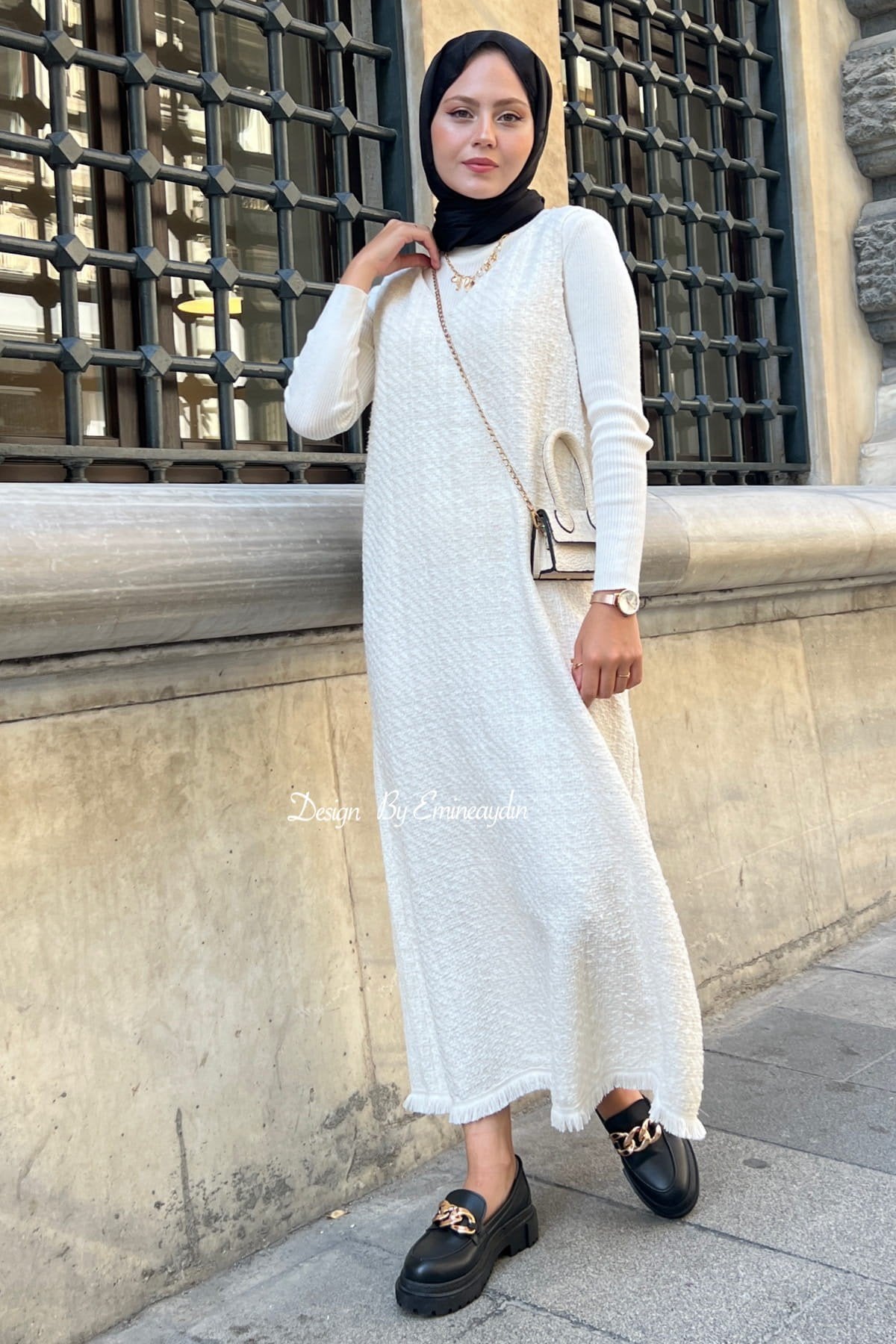 Dokuma Tüvit Jile Bej