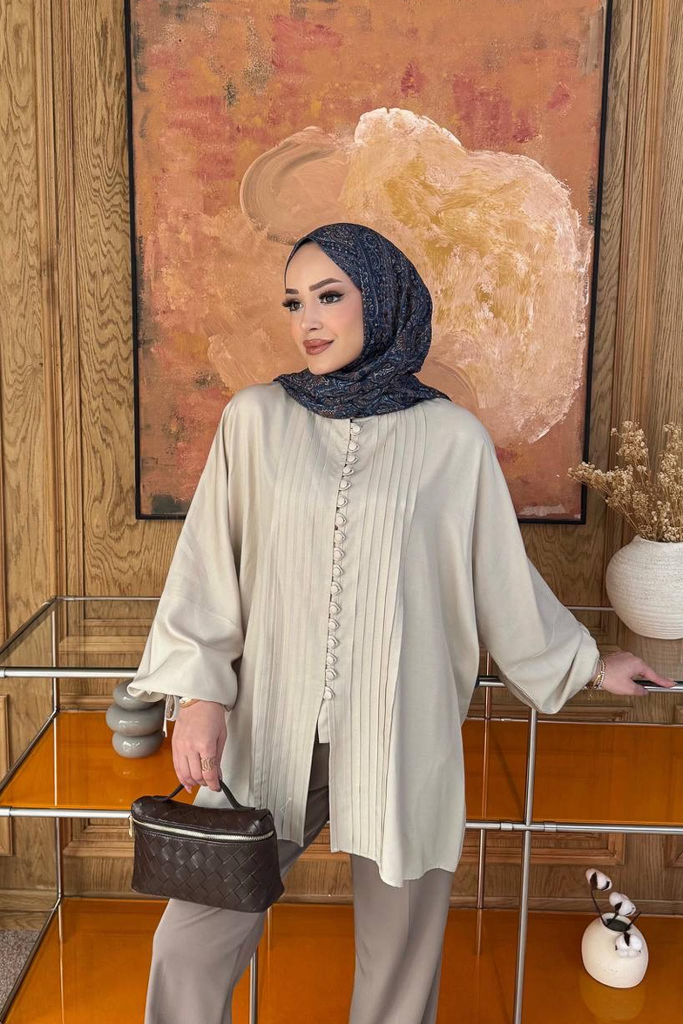 Ales Shoulder Lace Shirt Ecru