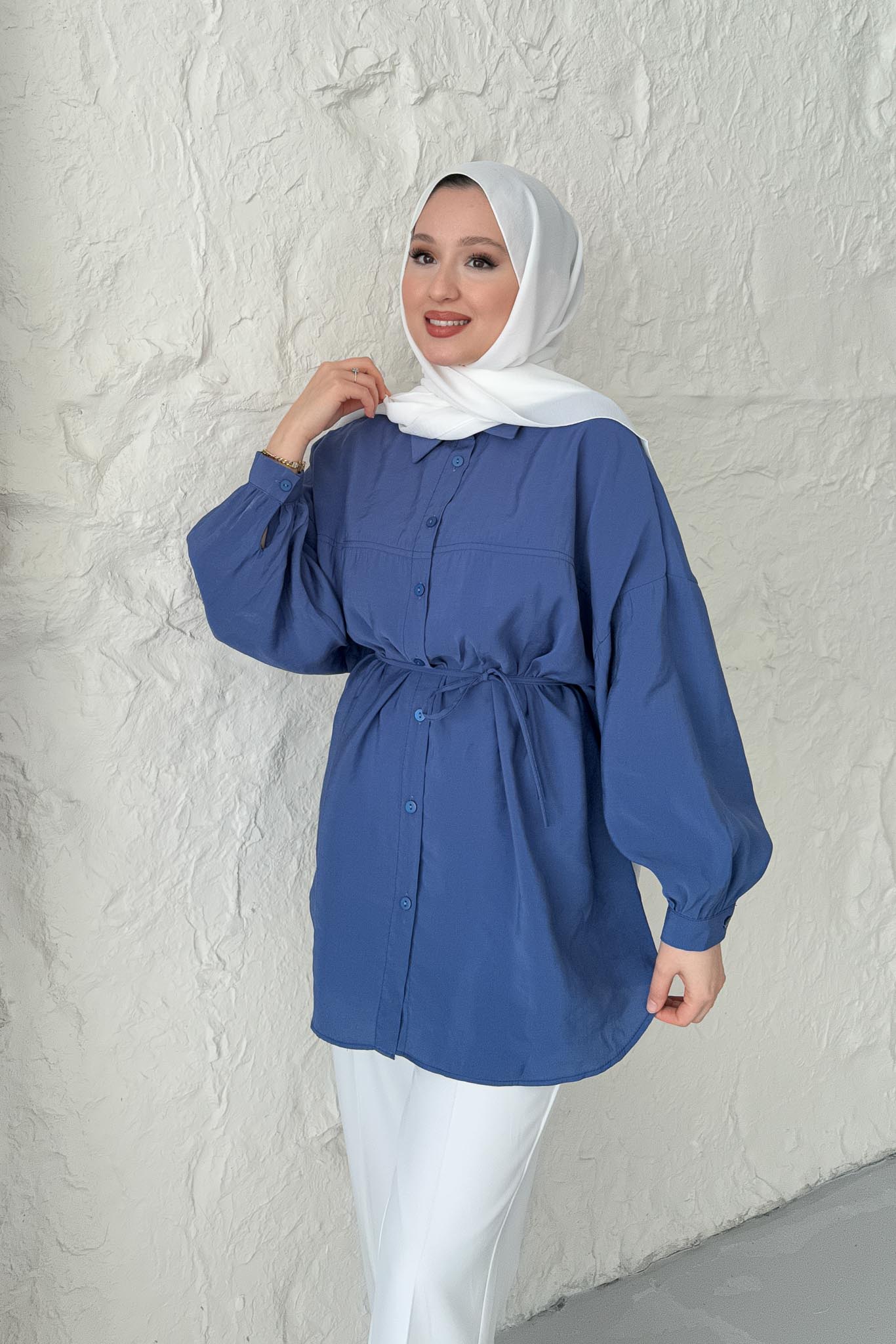 Ales Shoulder Lace Shirt Ecru