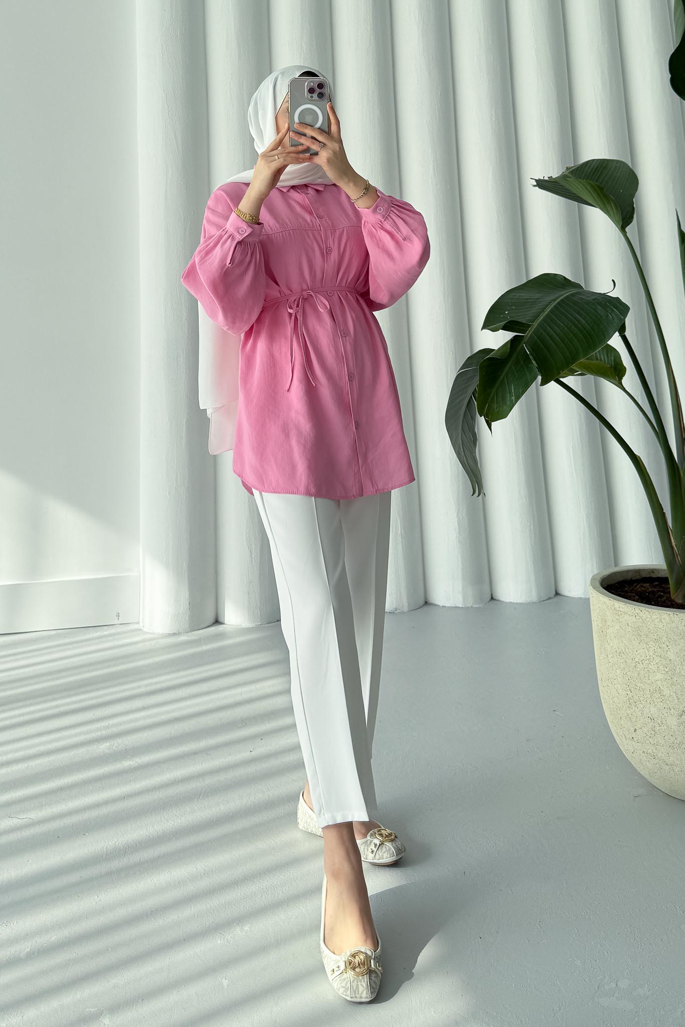 Ales Shoulder Lace Shirt Ecru