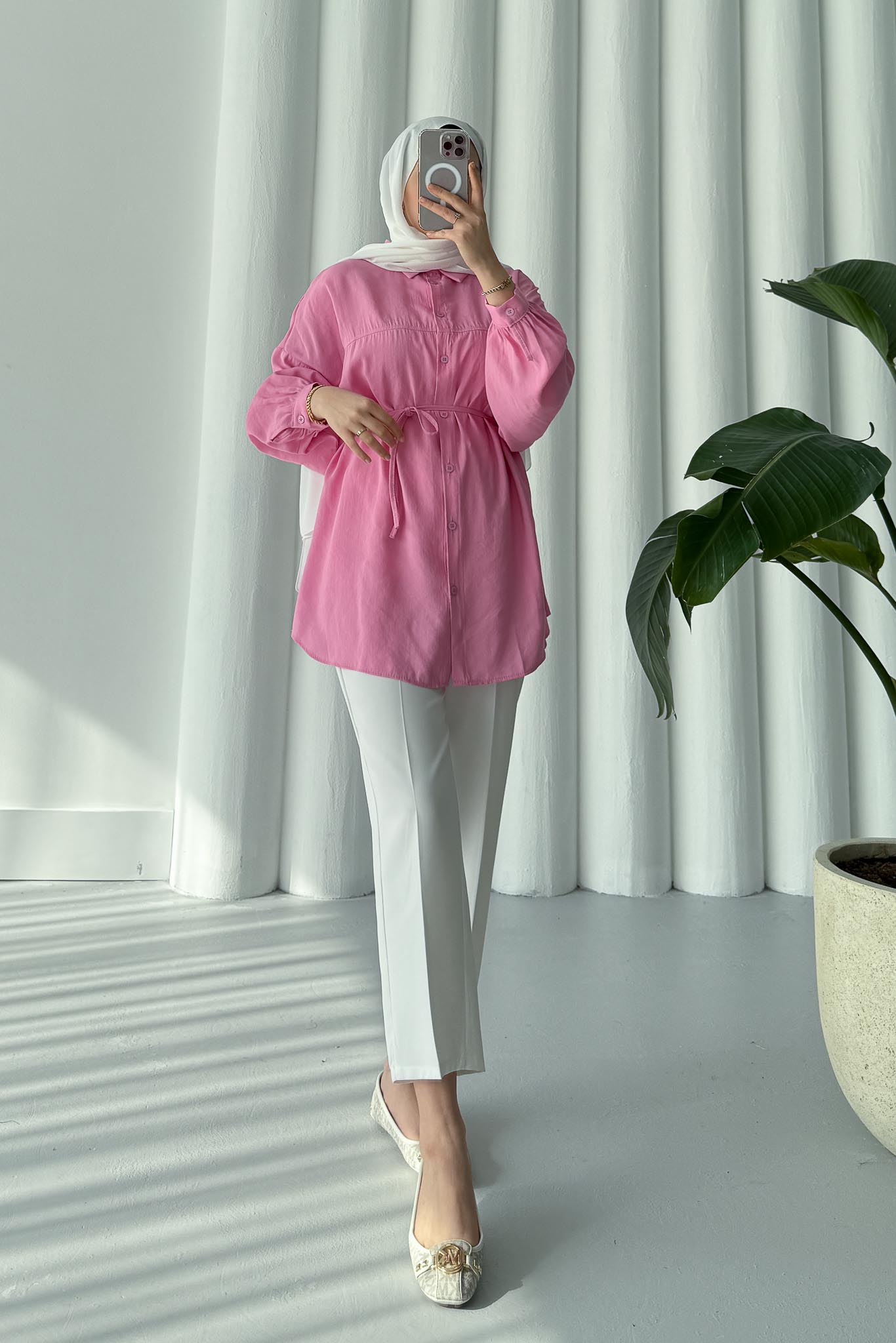 Ales Shoulder Lace Shirt Ecru