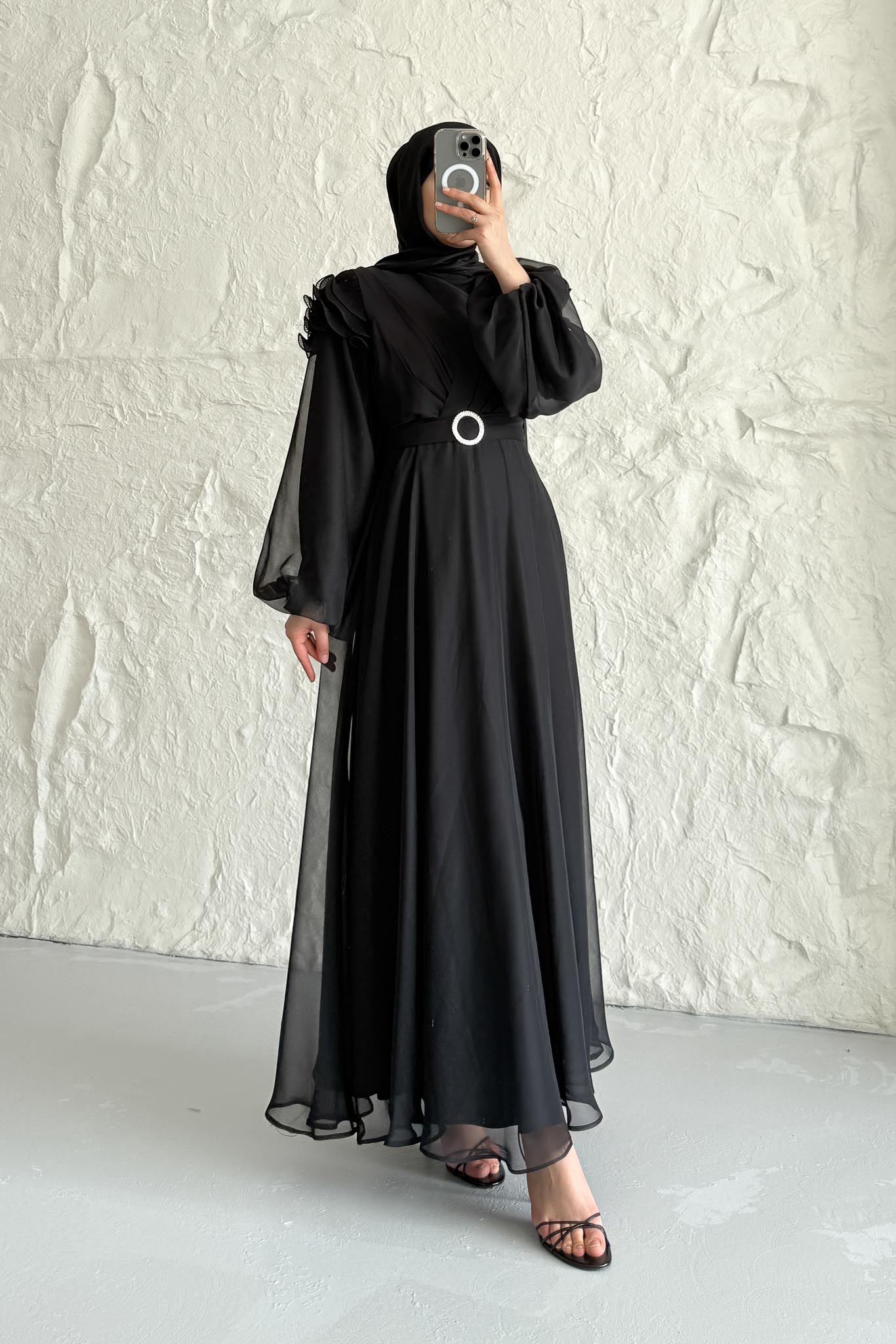 Suzana Abiye Elbise Siyah