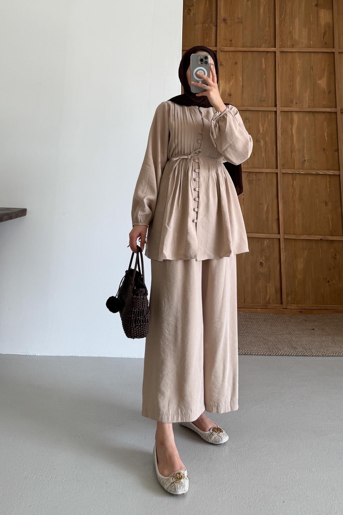 Ales Shoulder Lace Shirt Ecru