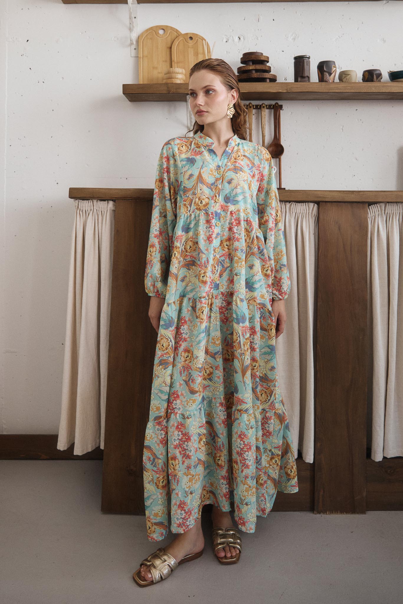 Design Patterned Ethnic Dress