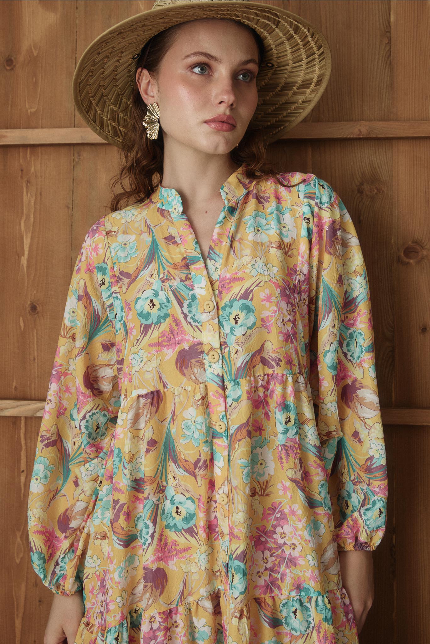 Design Patterned Ethnic Dress