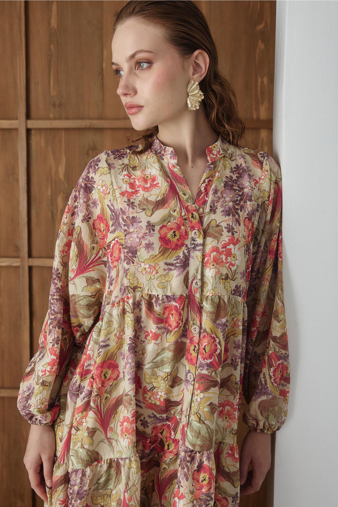 Design Patterned Ethnic Dress