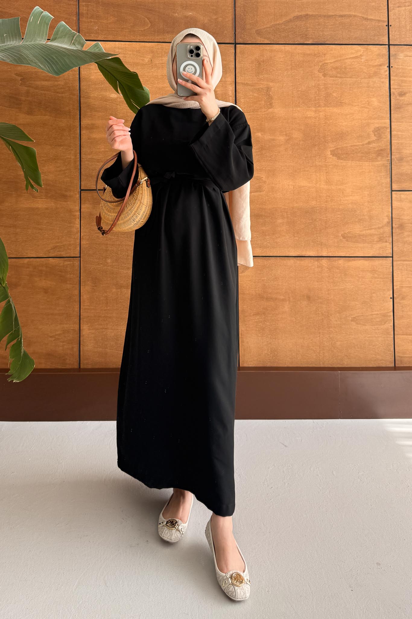 Tansel Basic Elbise Siyah