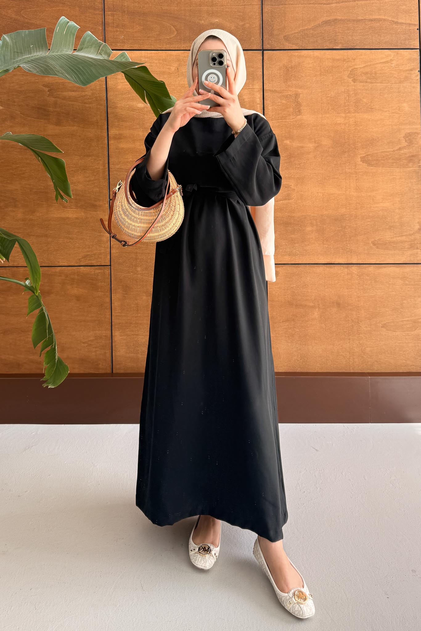 Tansel Basic Elbise Siyah