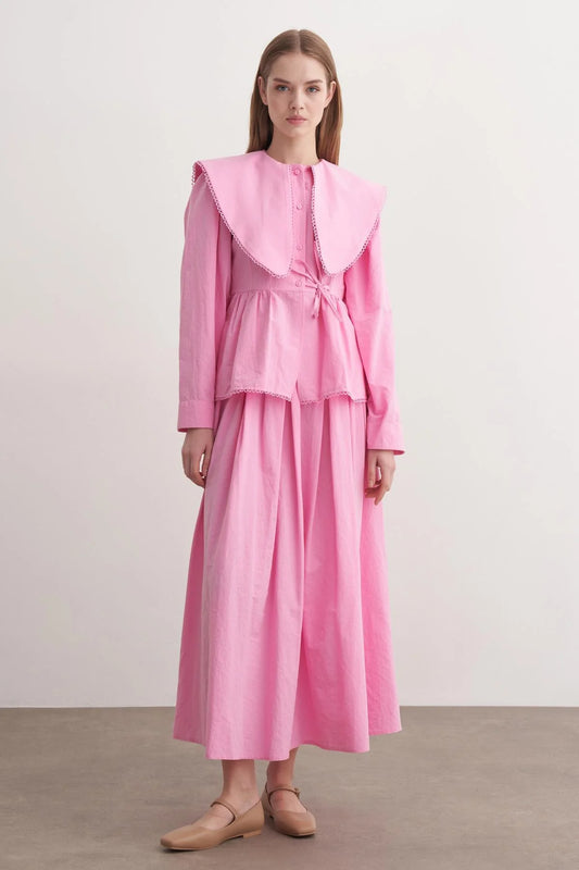 Carlo Fisto Yakalı Takım Pembe