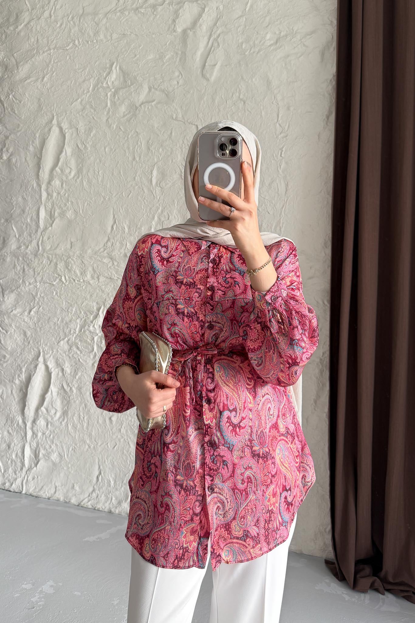 Ales Shoulder Lace Shirt Ecru