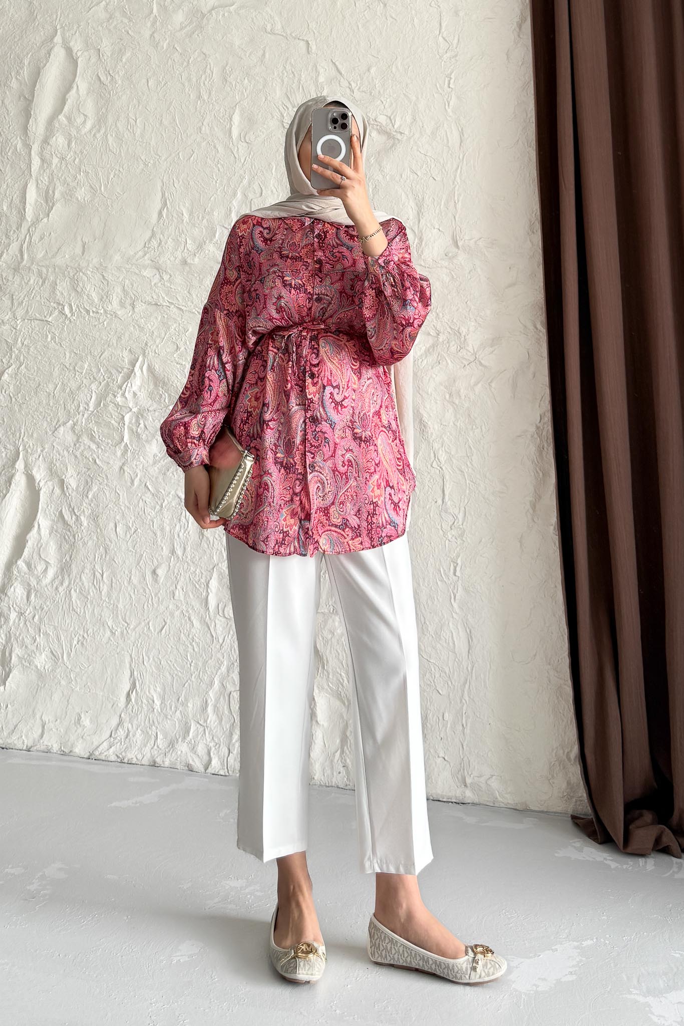 Ales Shoulder Lace Shirt Ecru
