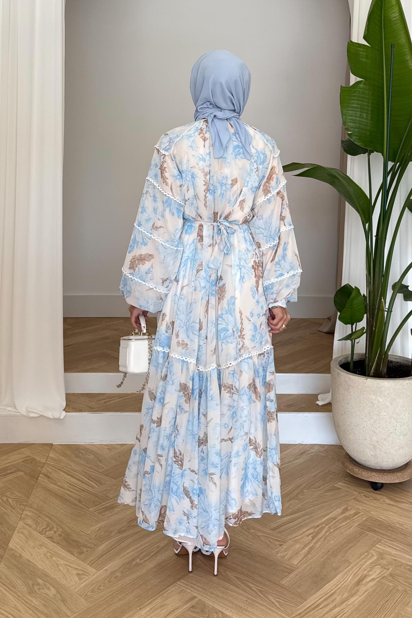 Ajda Pleated Skirt Set Petrol