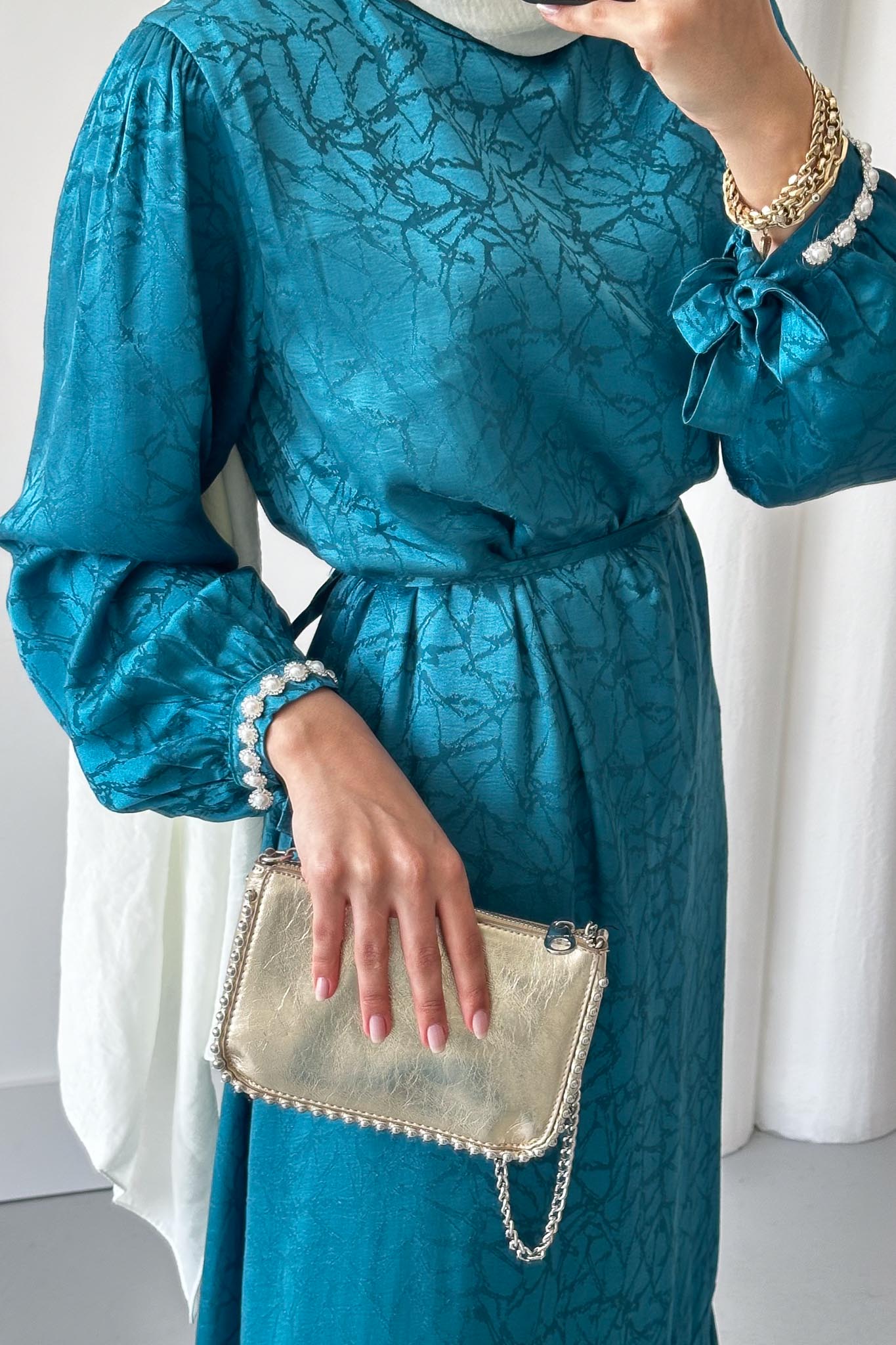Alaçatı Dress White