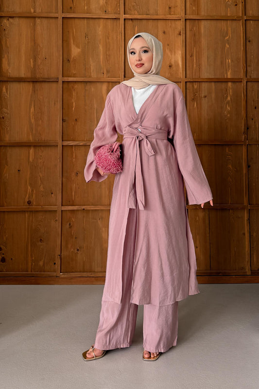 Dean Kimono Takım Pembe