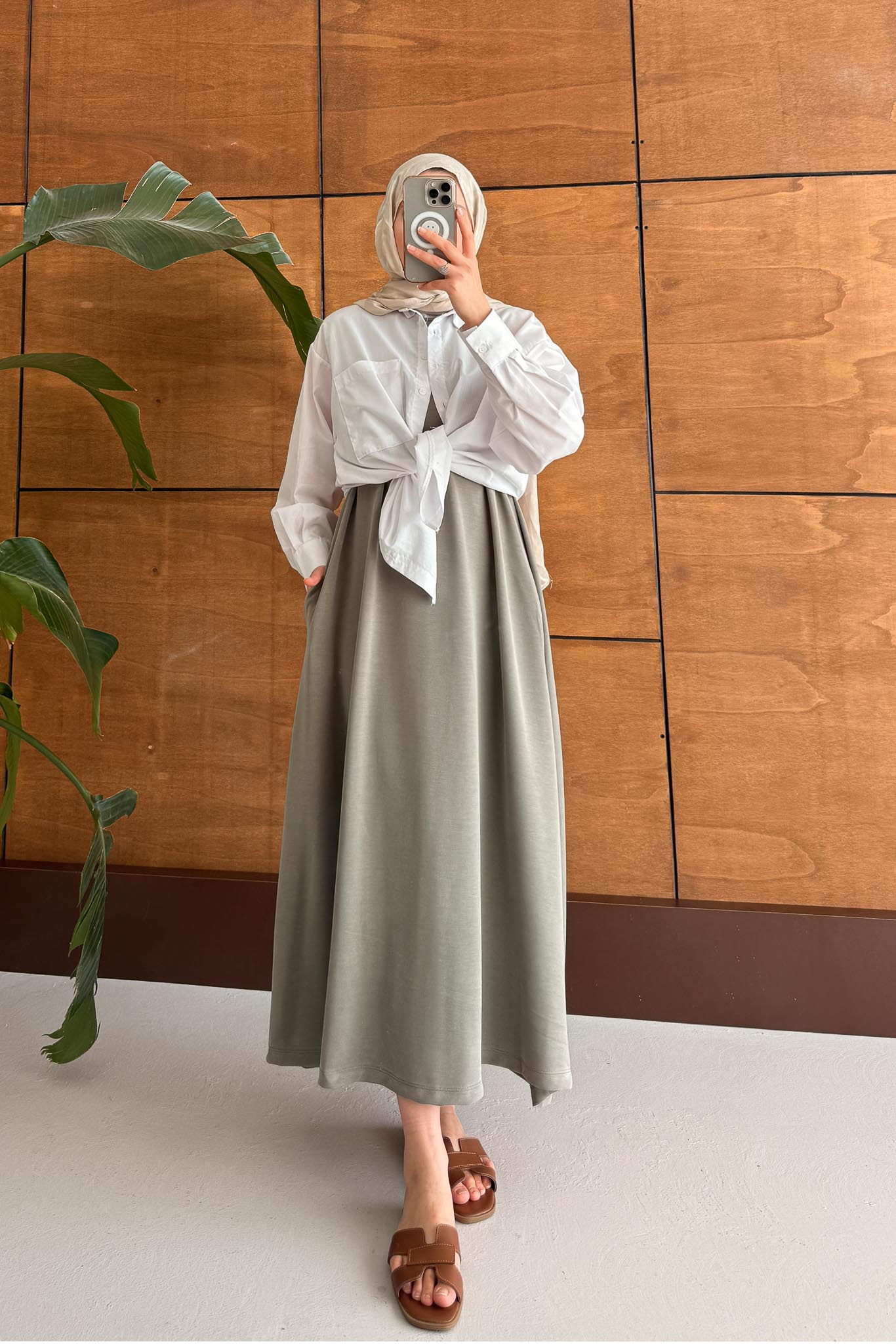 Alaçatı Dress White
