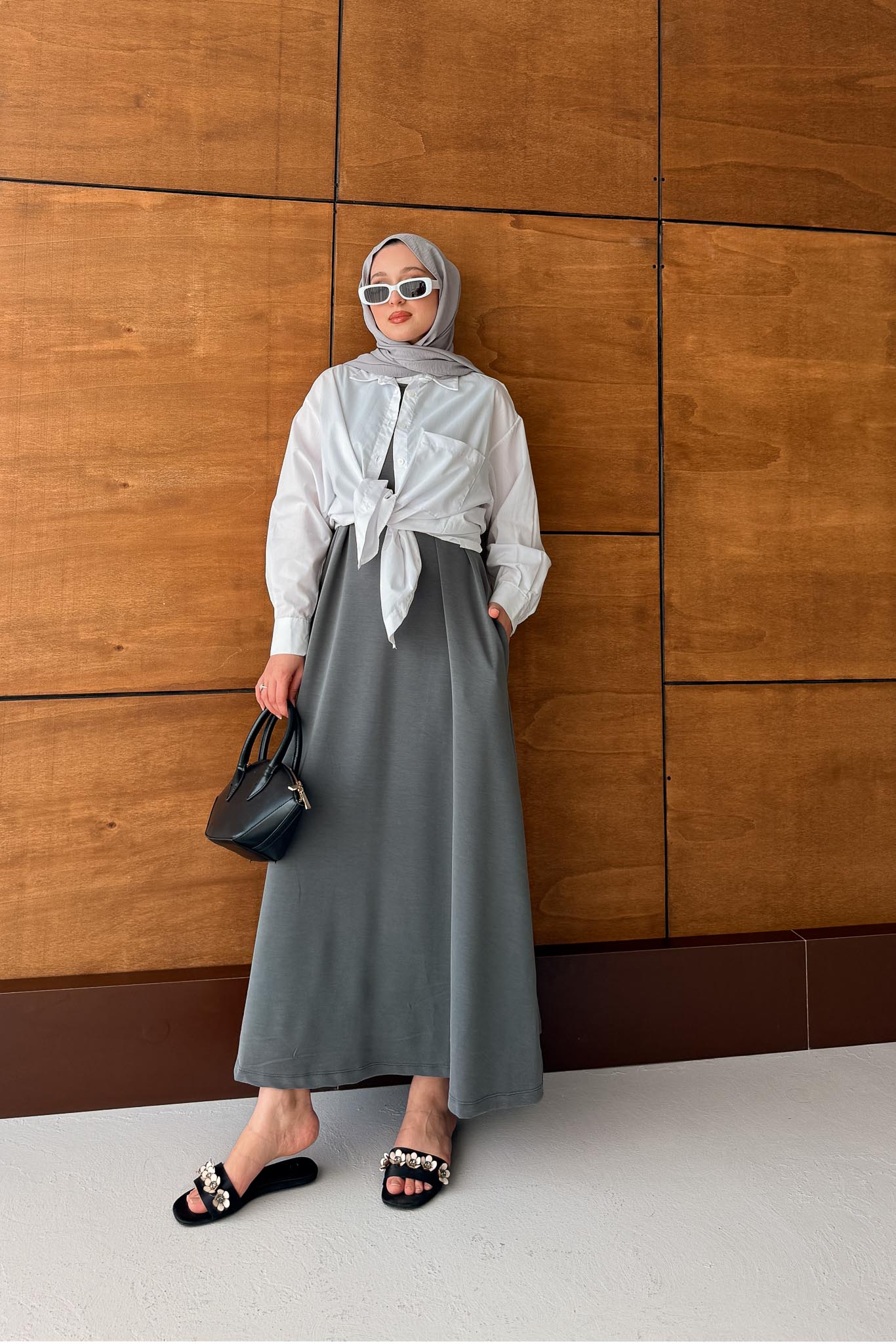Alaçatı Dress White