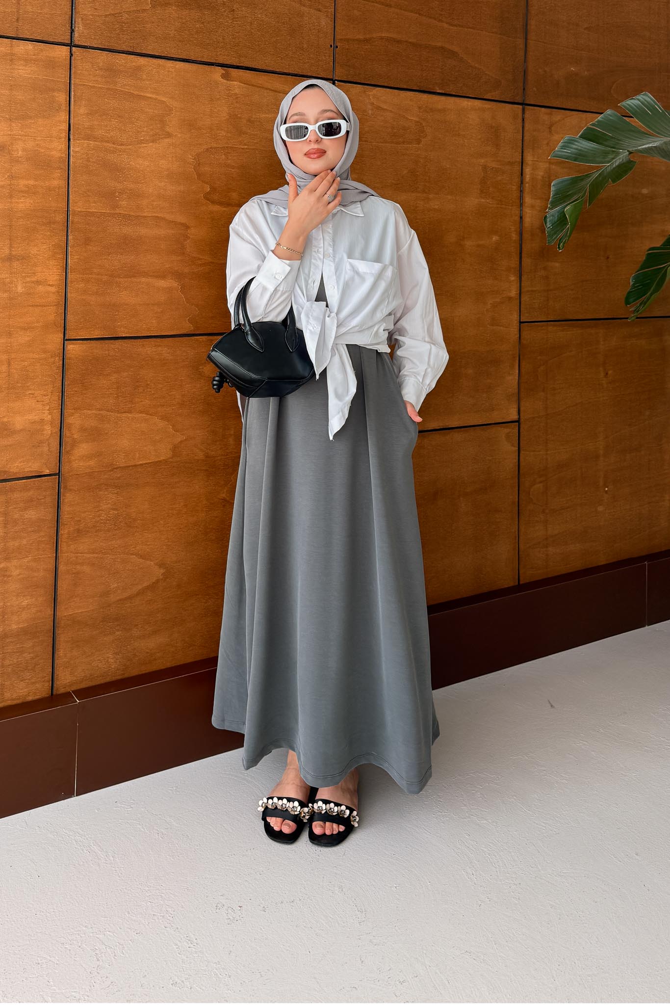 Alaçatı Dress White