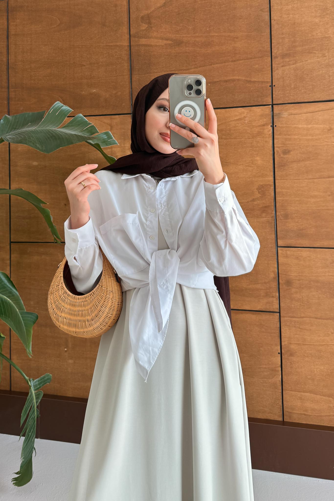 Alaçatı Dress White
