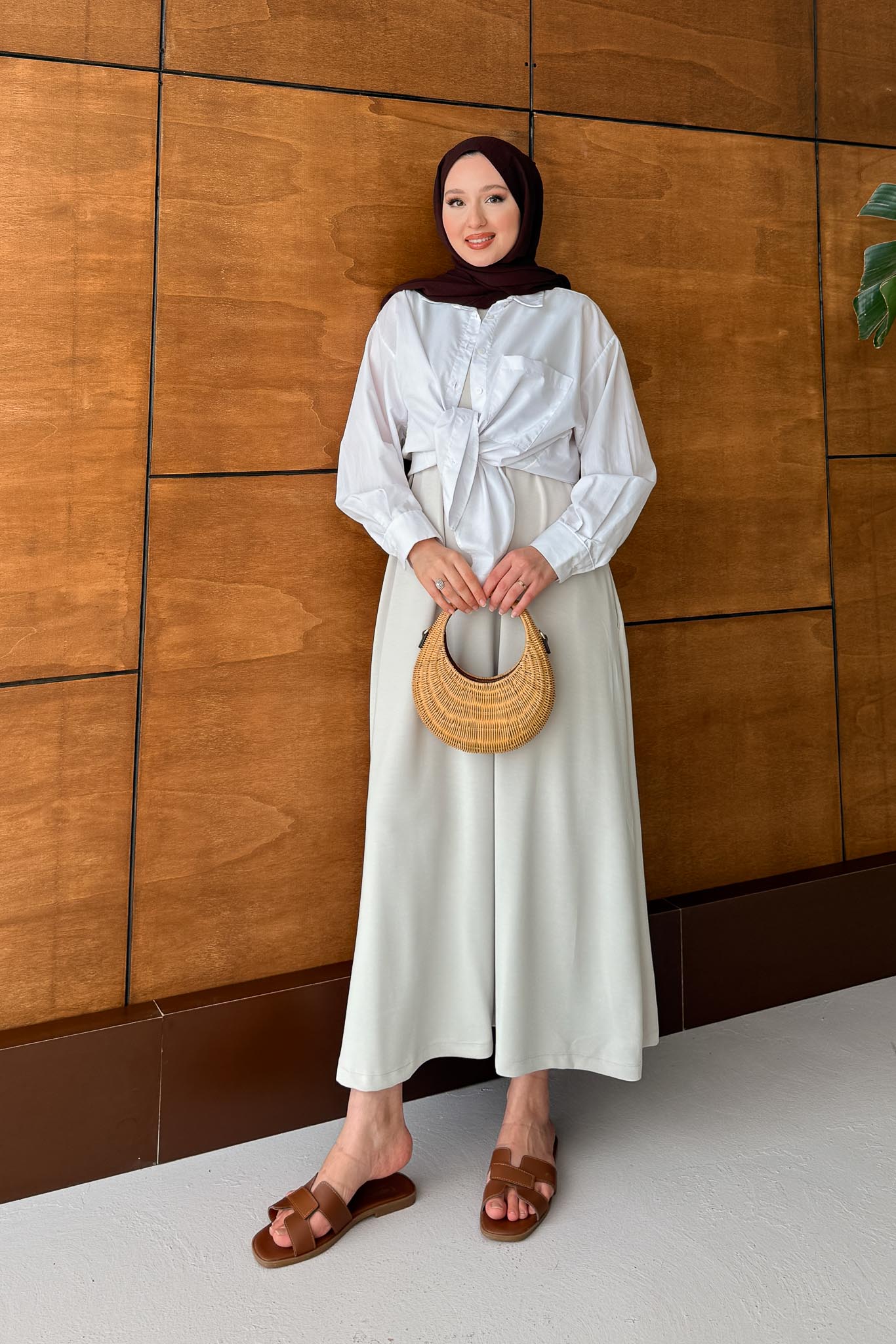 Alaçatı Dress White