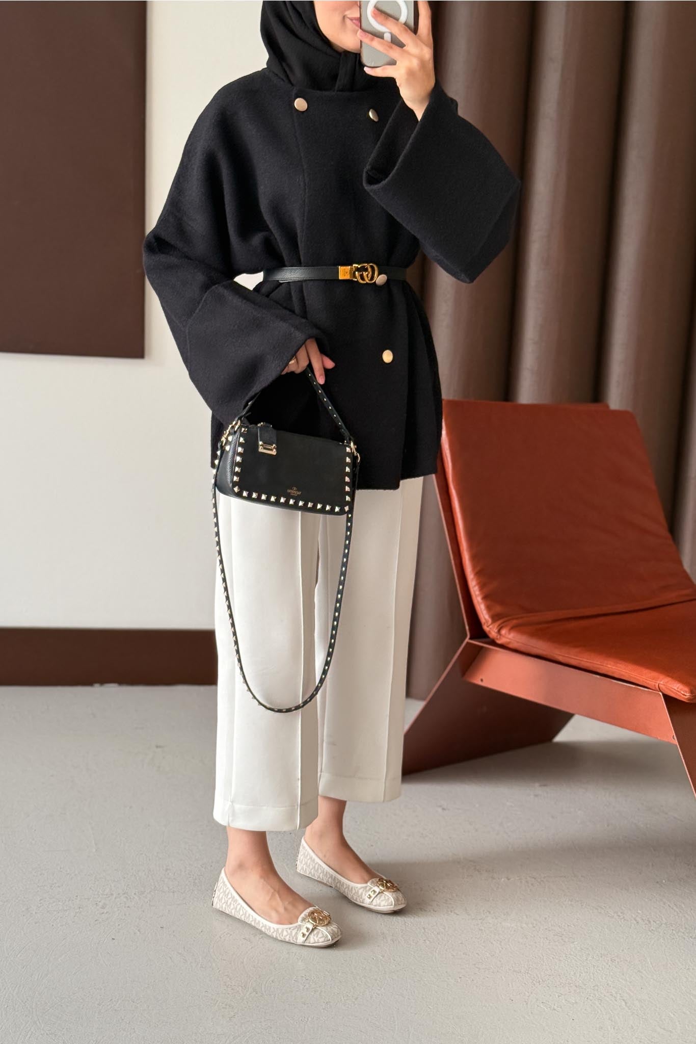 Premium Mari Hırka Siyah