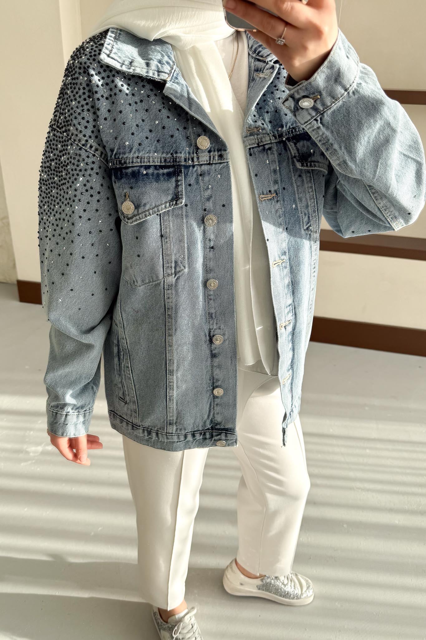 Ajda Pleated Skirt Set Petrol