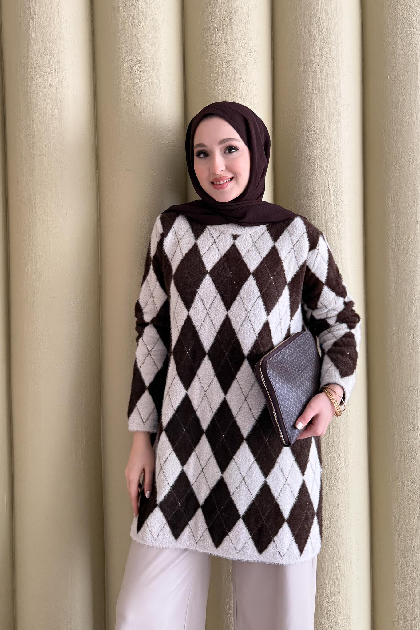 Ajda Pleated Skirt Set Petrol