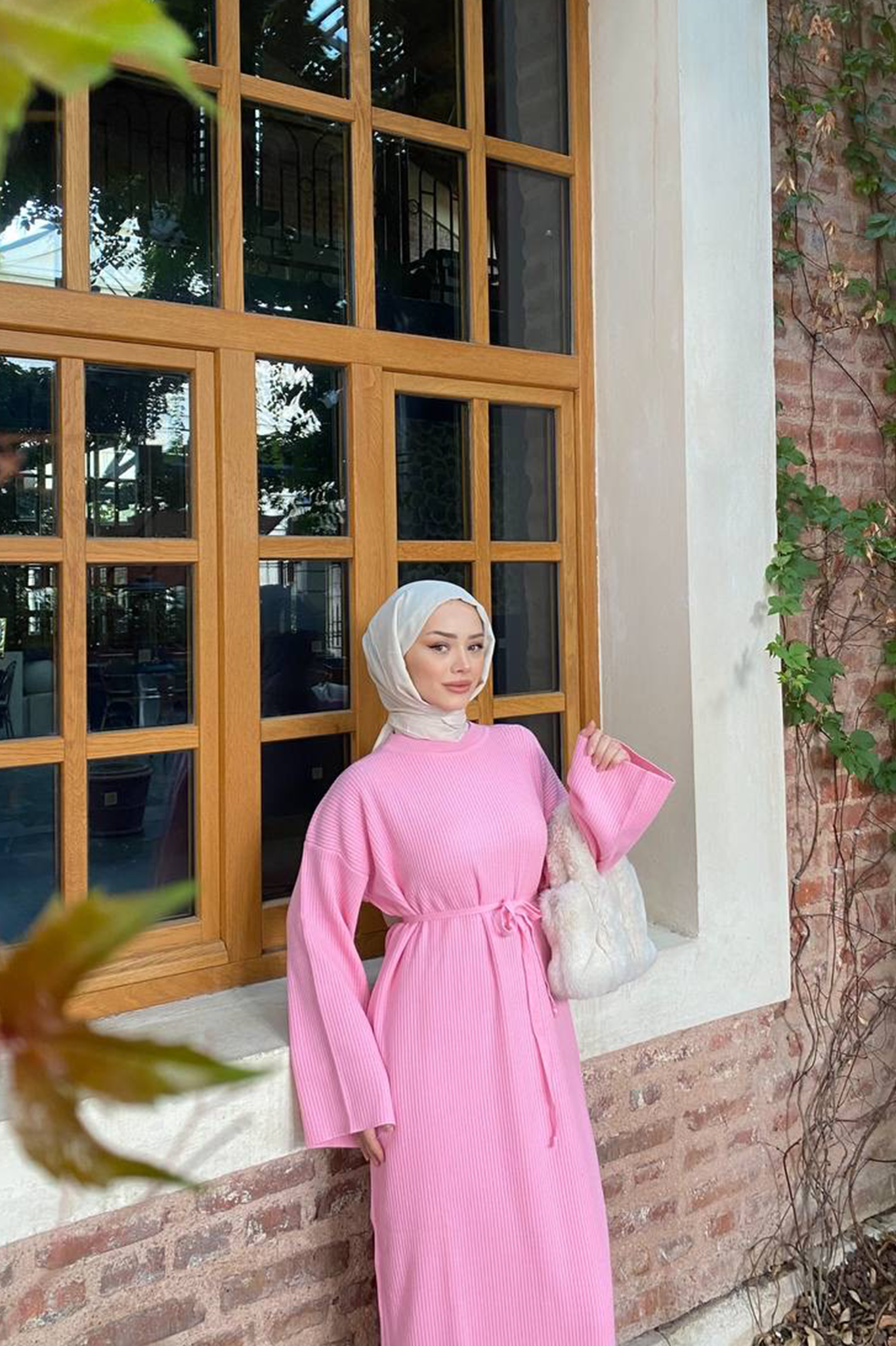 Jessica Knit Dress Saxe