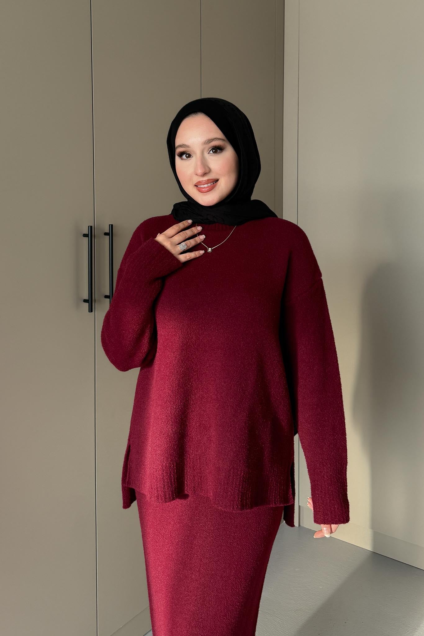 Angel Triko Takım Bordo