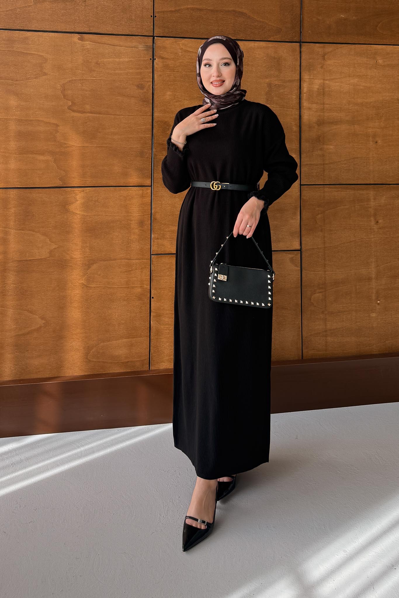 Jessica Knit Dress Saxe