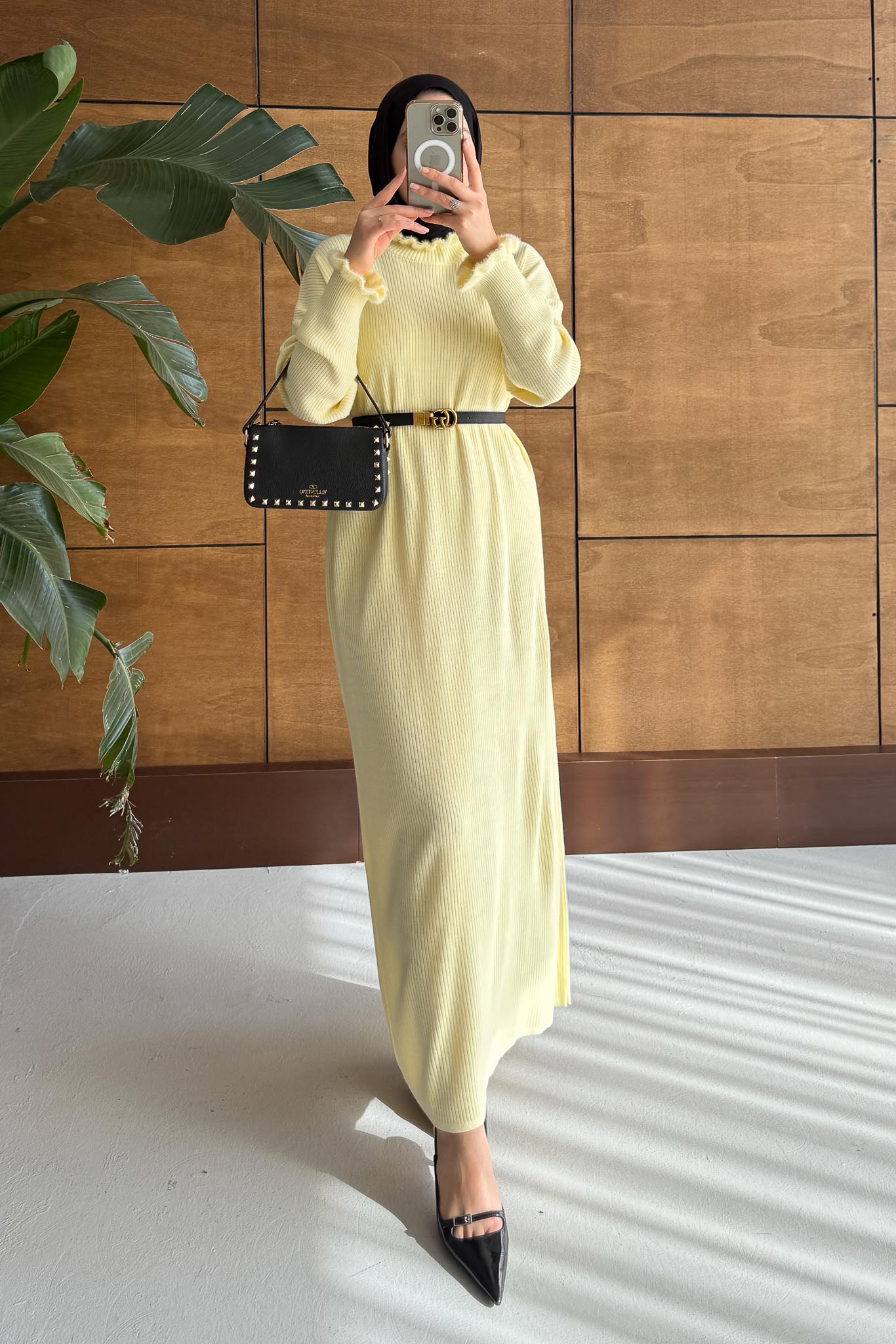 Jessica Knit Dress Saxe