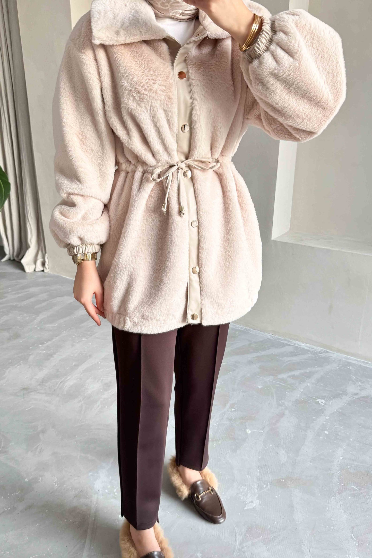 Prime Trench Coat Oil Green