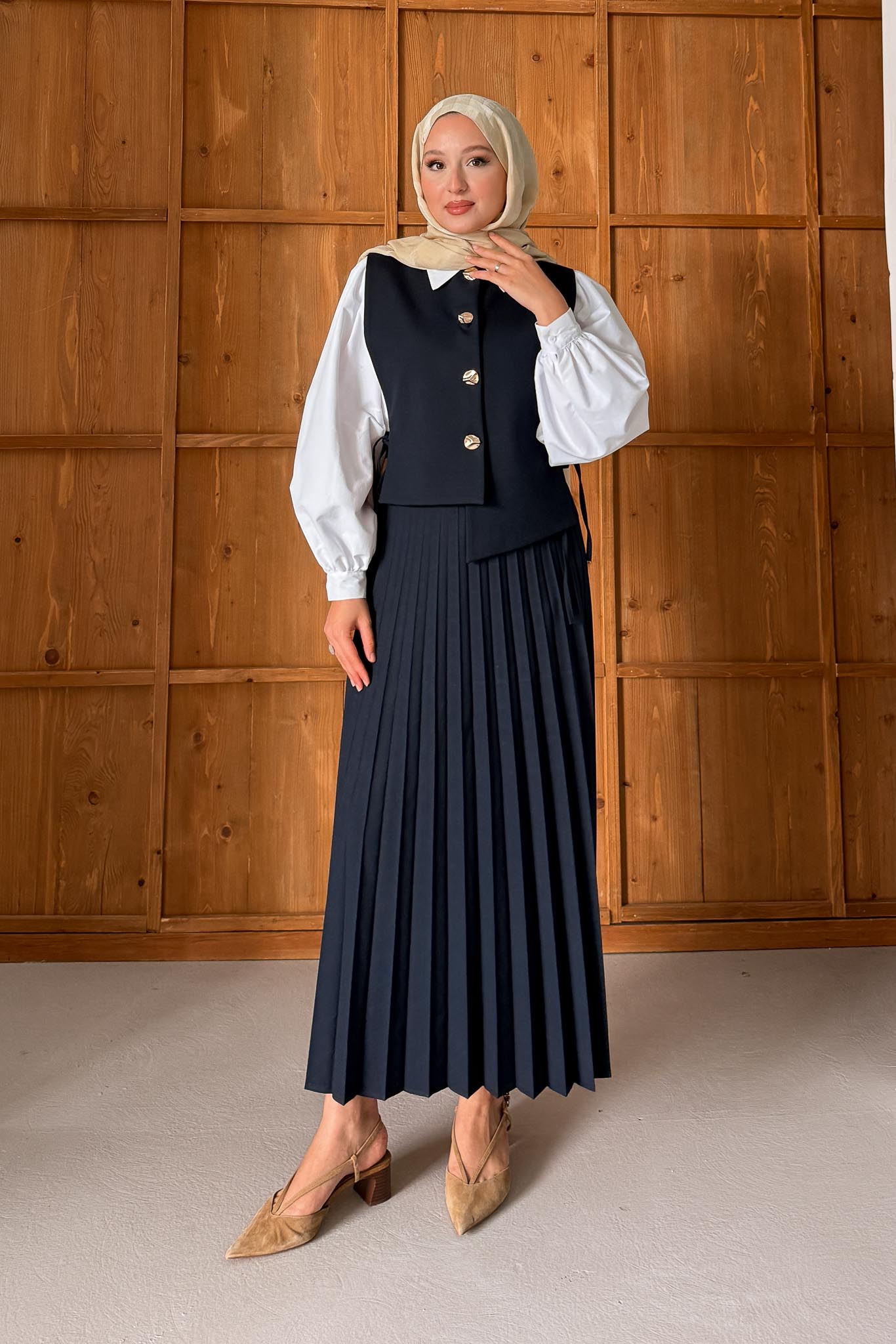 Ales Shoulder Lace Shirt Ecru