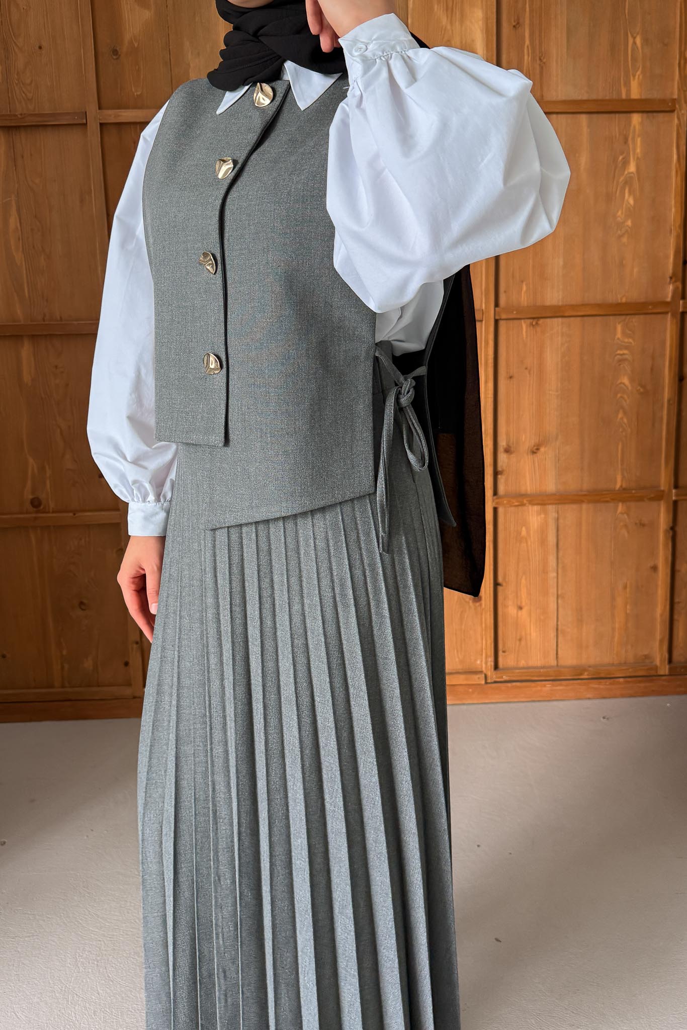 Ales Shoulder Lace Shirt Ecru