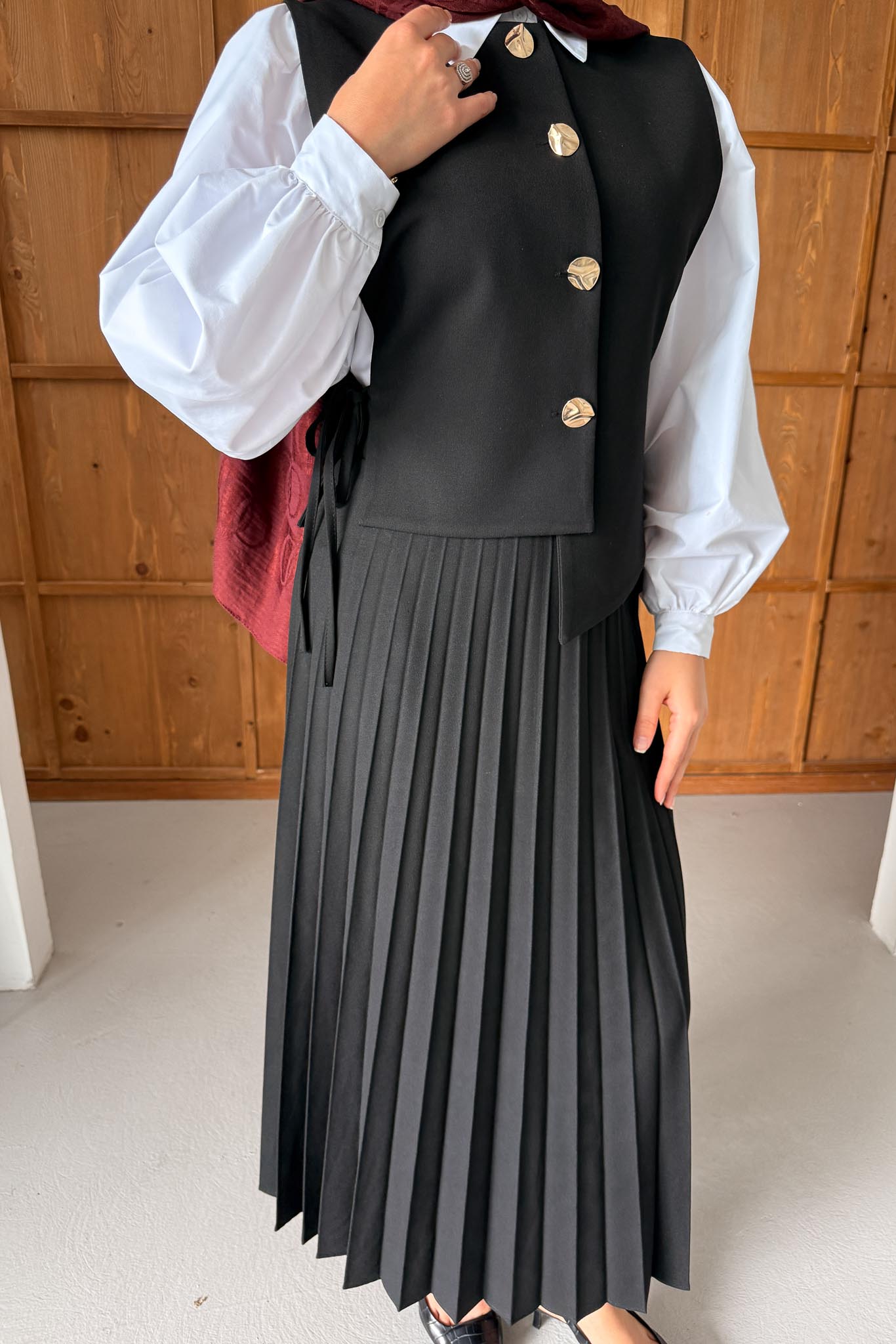 Ales Shoulder Lace Shirt Ecru
