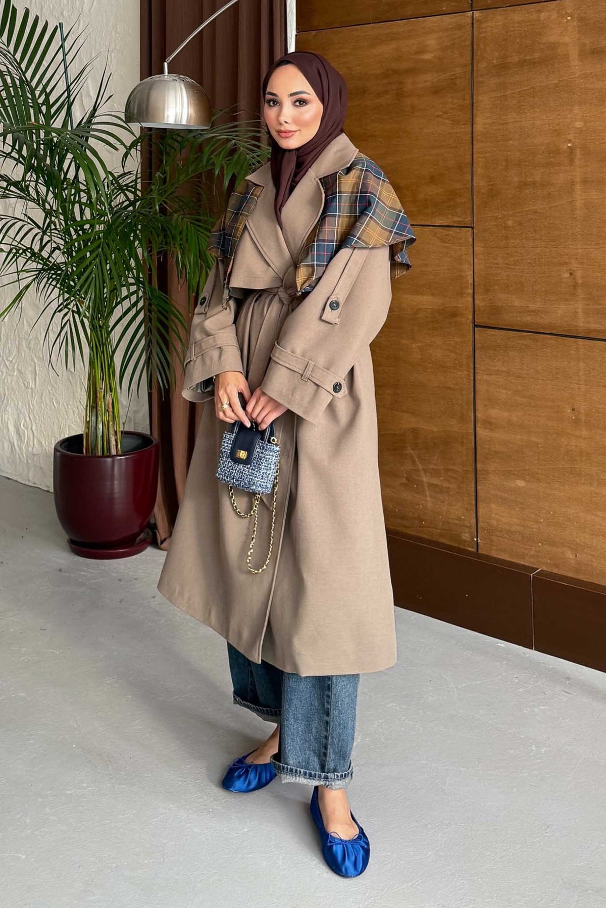 Prime Trench Coat Oil Green