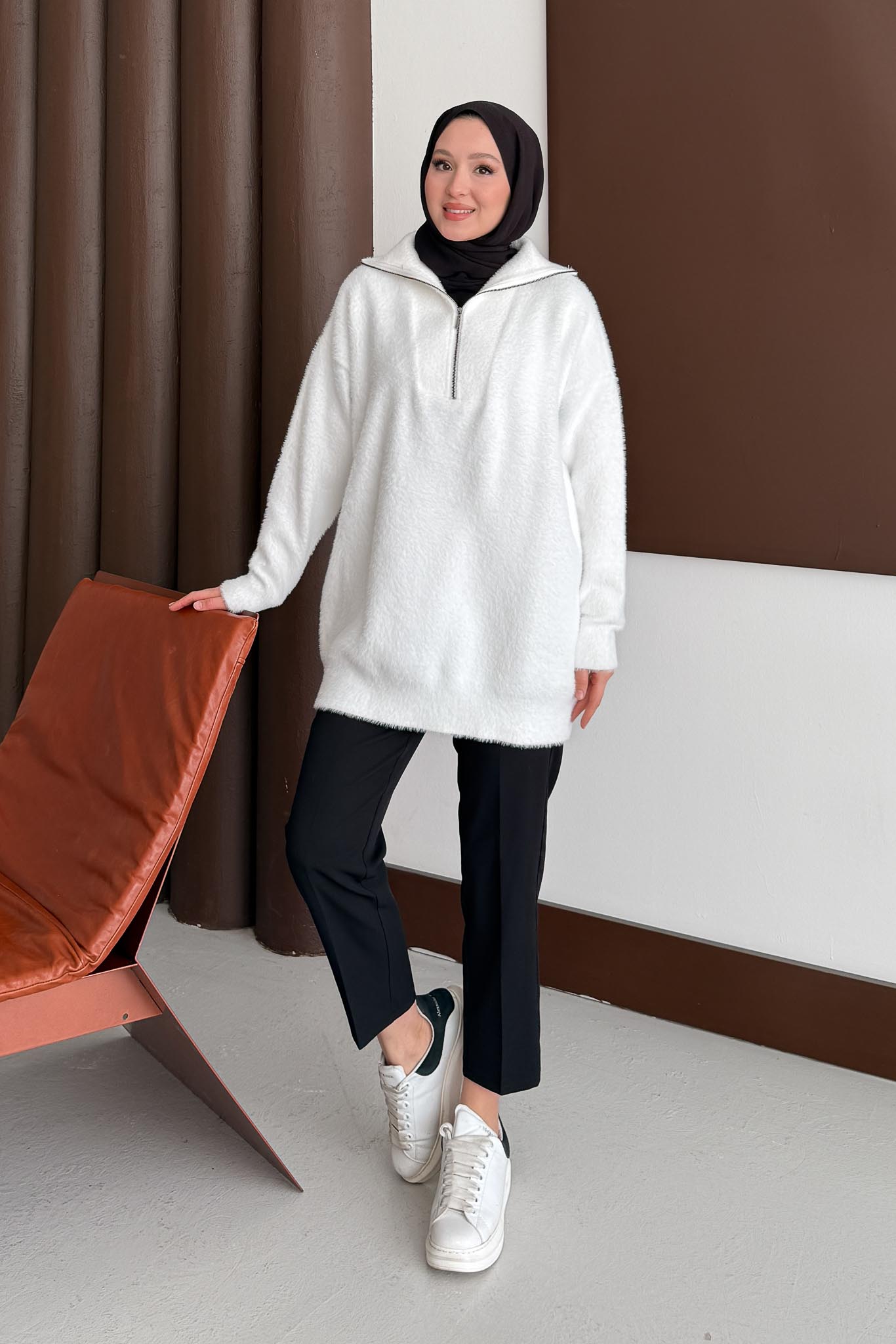 Ajda Pleated Skirt Set Petrol